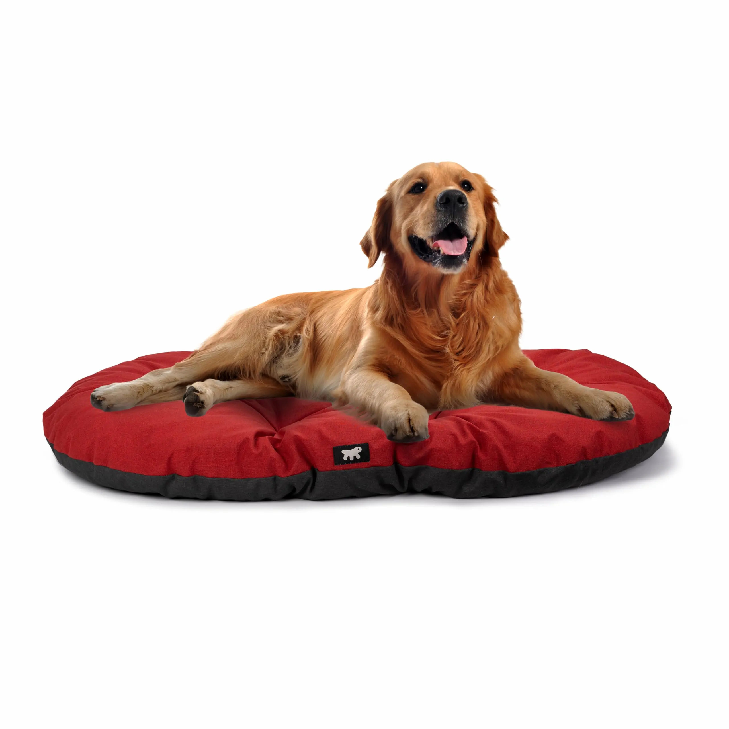 Ferplast Cuccia Cane Relax, Cuscino in Cotone Lavabile, 100 x 63 cm, Rosso - immagine 1