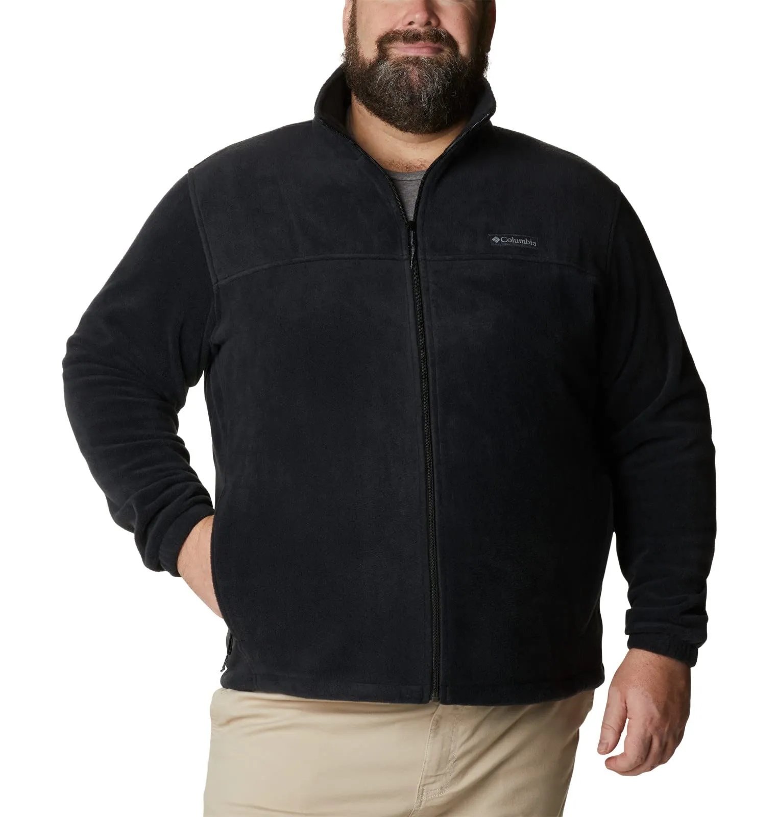 Columbia Steens Mountain Full Zip 2.0 Giacca in pile Uomo, Nero, XL - immagine 6