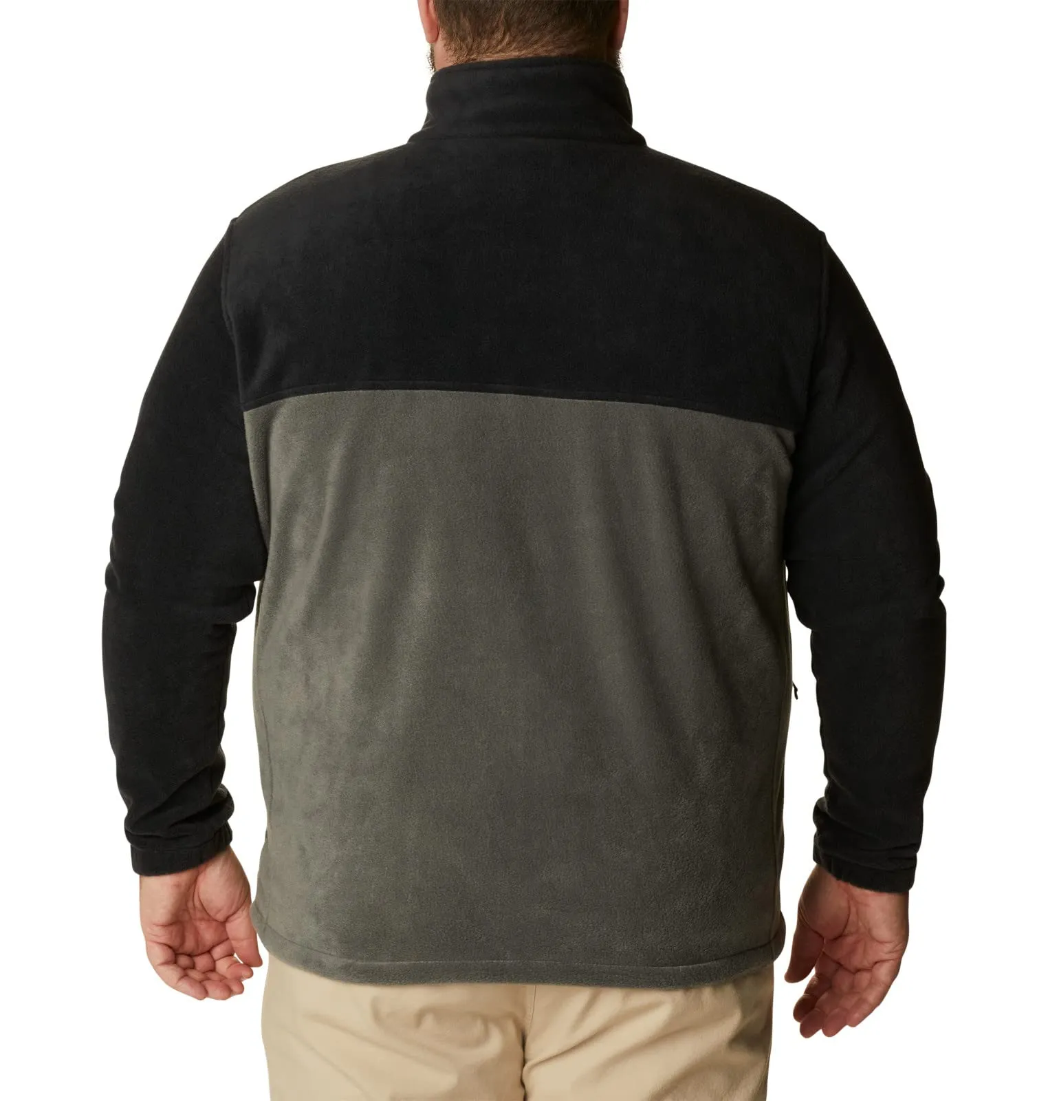 Columbia Steens Mountain Full Zip 2.0 Men's Fleece Jacket, Black/Grill, XL - immagine 7