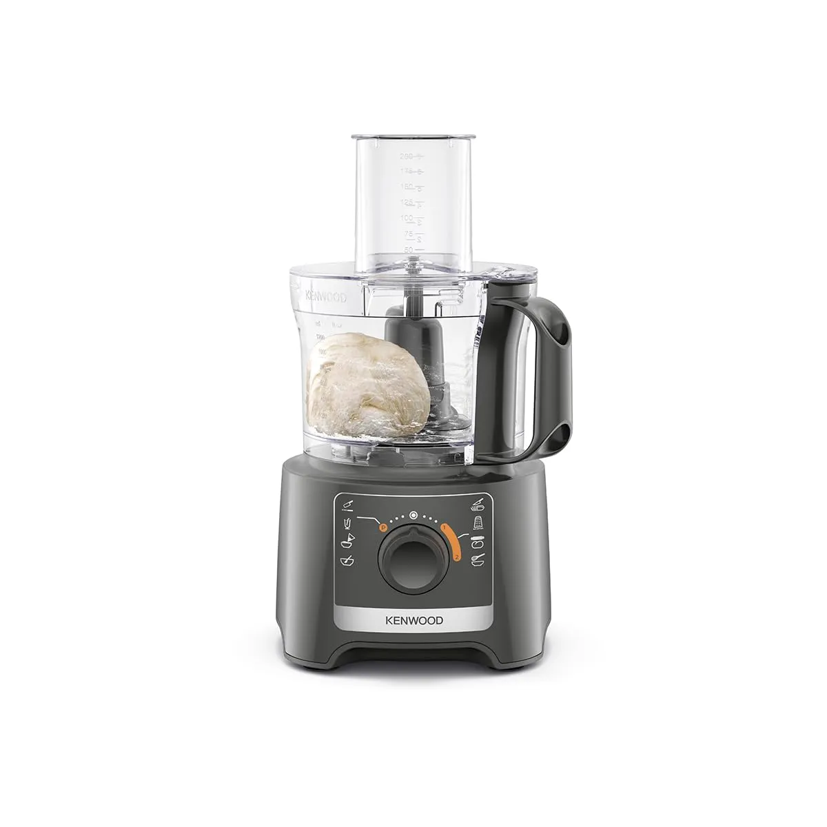 Kenwood MultiPro Compact FDP31.360GY Robot da Cucina Multifunzione, 800W, Grigio - immagine 4