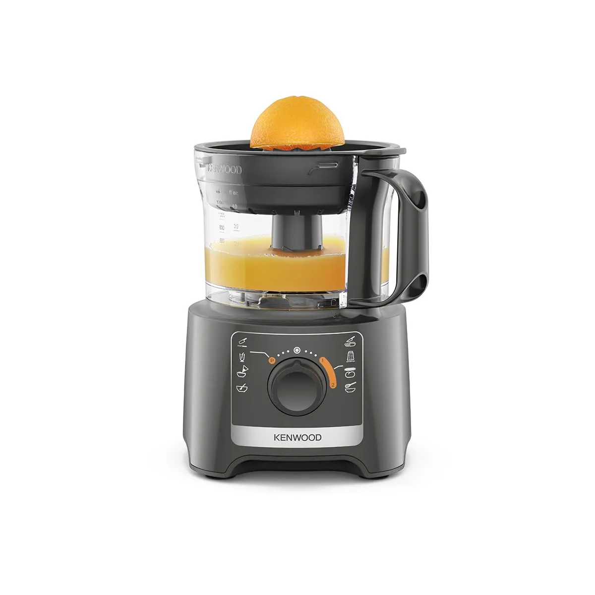 Kenwood MultiPro Compact FDP31.360GY Robot da Cucina Multifunzione, 800W, Grigio - immagine 6