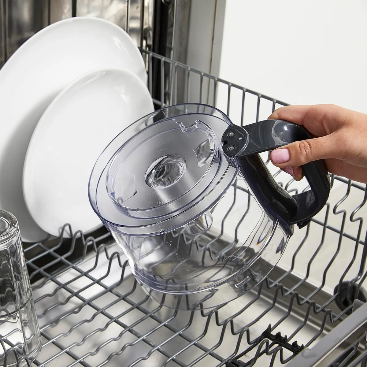 Kenwood MultiPro Compact FDP31.360GY Robot da Cucina Multifunzione, 800W, Grigio - immagine 8