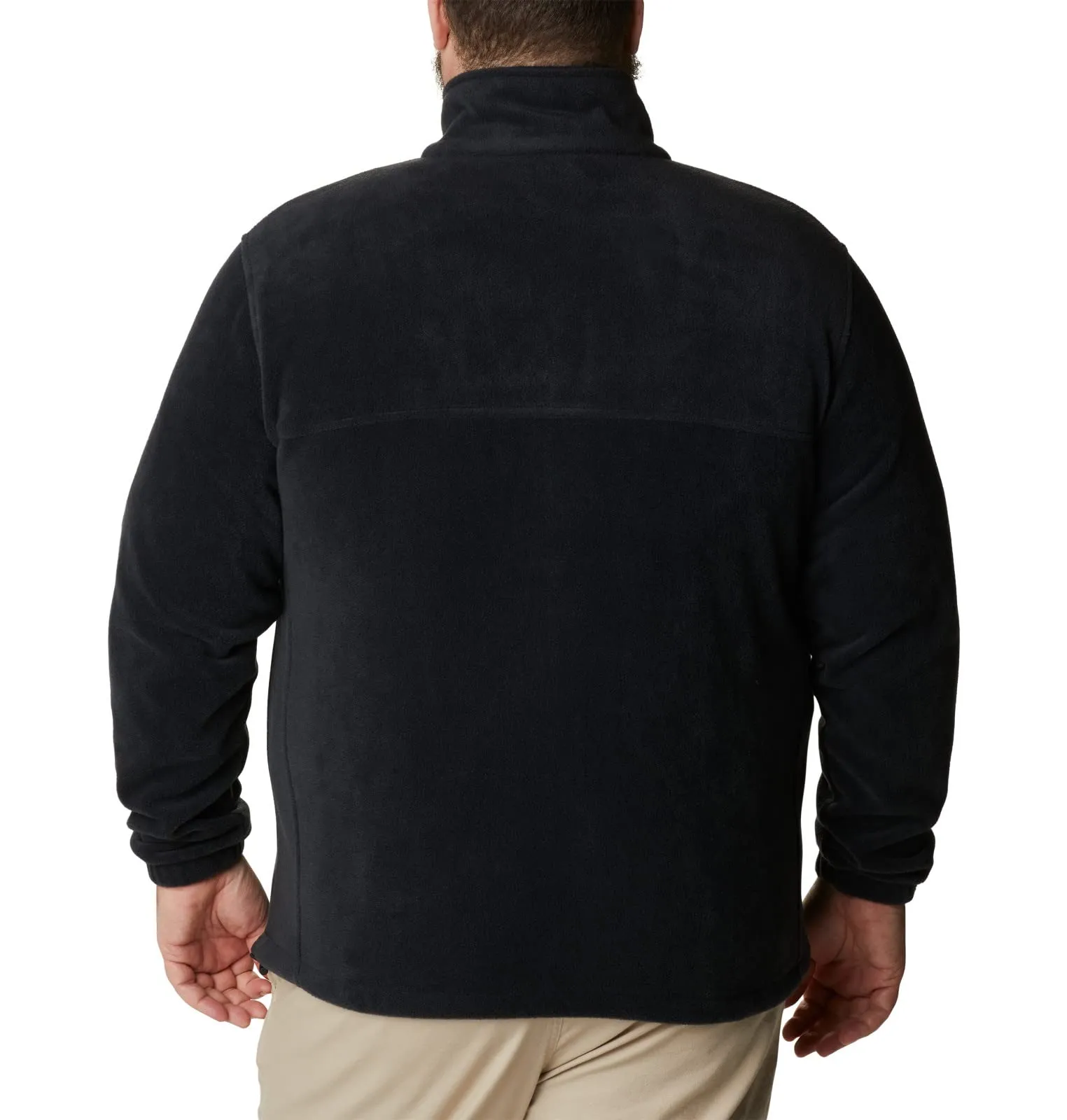 Columbia Steens Mountain Full Zip 2.0 Giacca in Pile da Uomo, Nero, 5XL Tall - immagine 8
