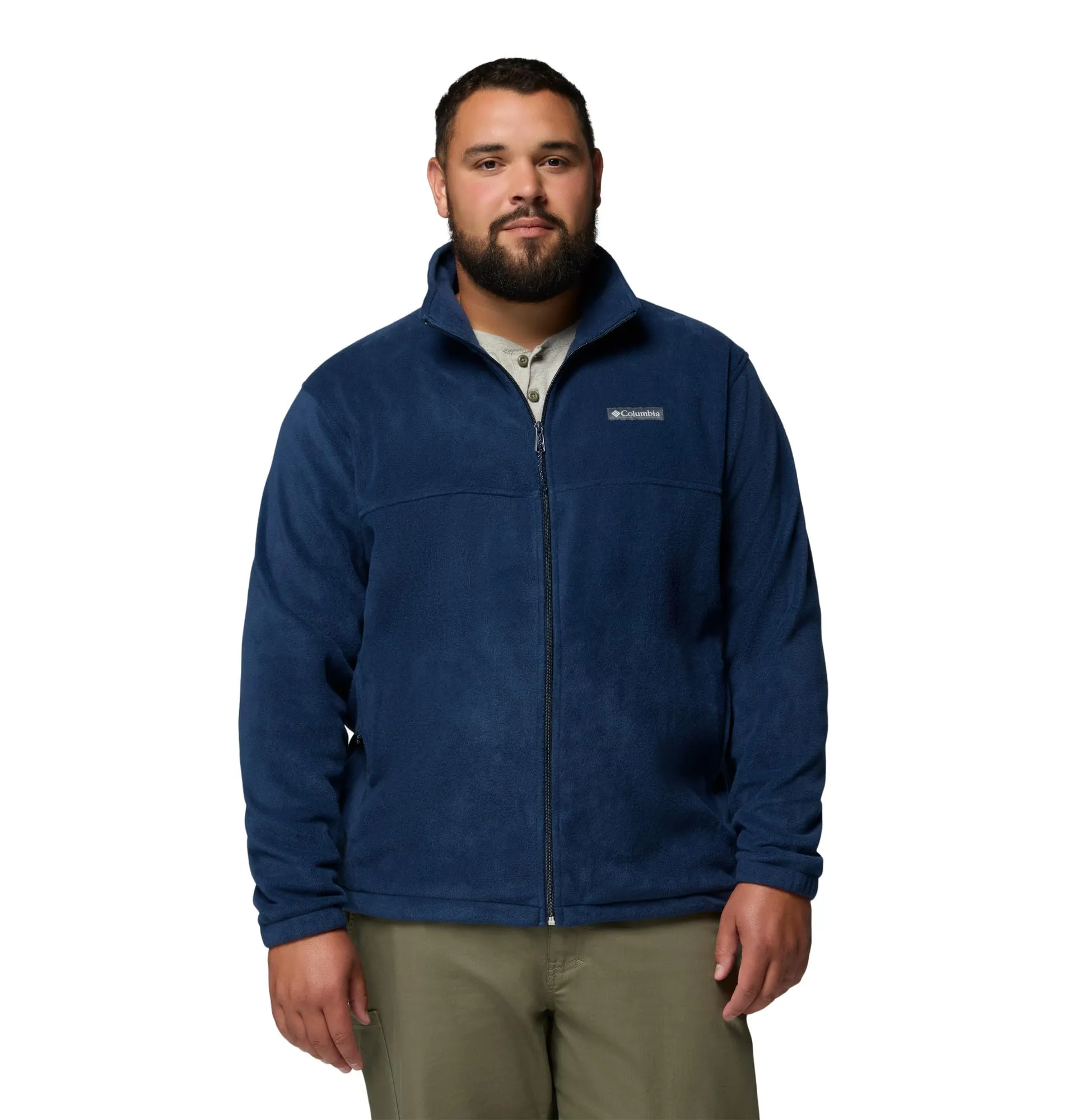 Columbia Steens Mountain Full Zip 2.0 Men's Fleece Jacket, Collegiate Navy, S - immagine 5