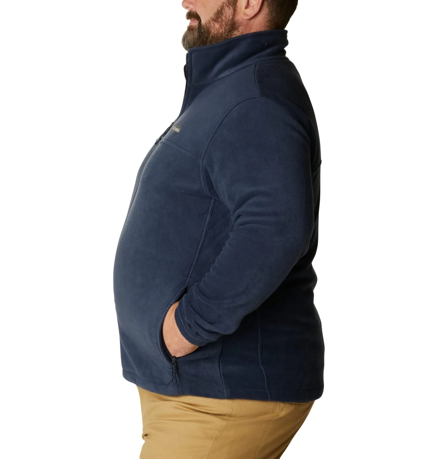 Columbia Steens Mountain 2.0 Men's Full Zip Fleece Jacket, Collegiate Navy Blue, 2X - immagine 9