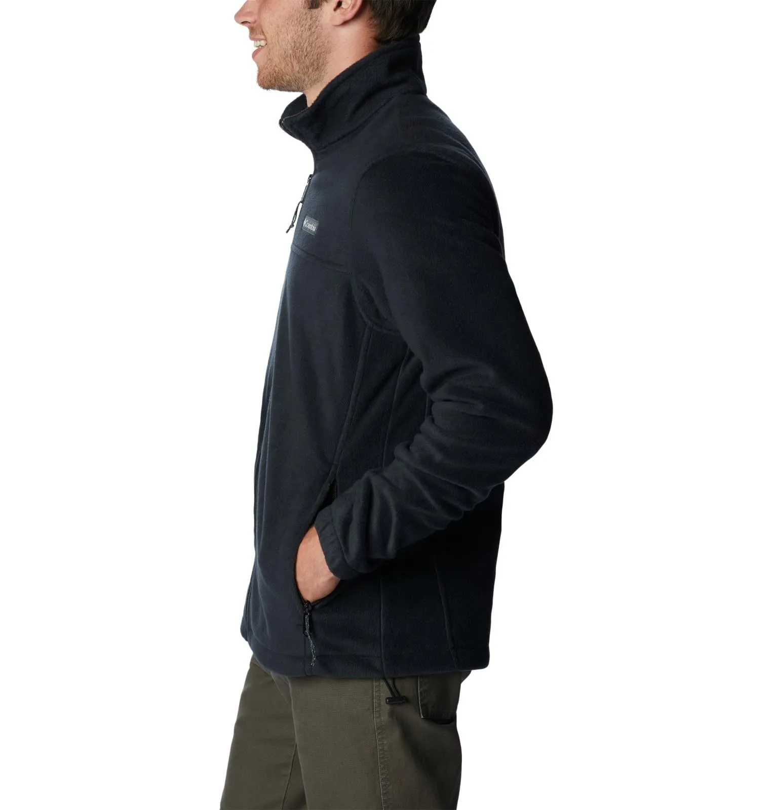 Columbia Steens Mountain Full Zip 2.0 Giacca in pile da uomo, Nero, 6X - immagine 3