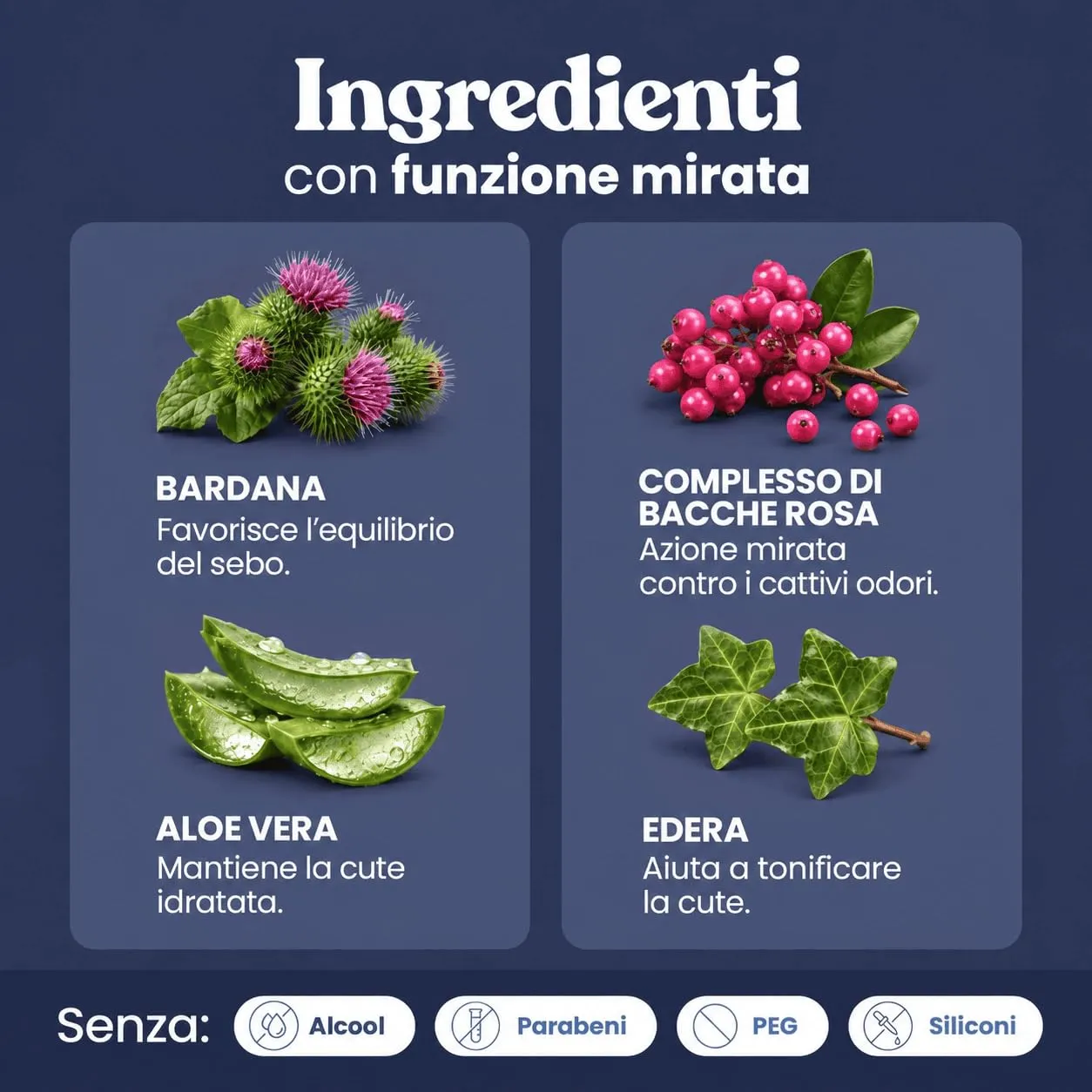 Bau Shampoo Cane Controllo Odori con Bardana, Aloe Vera e Pantenolo, 250ml - immagine 4