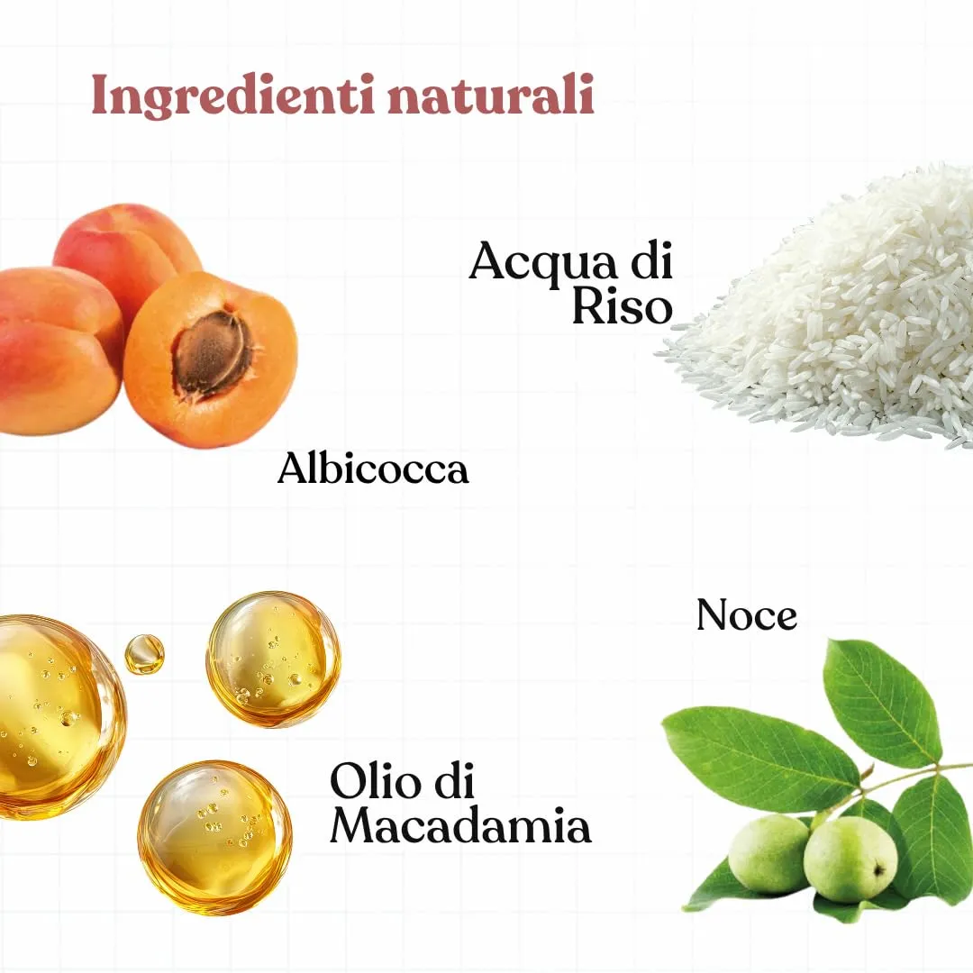 Bau Shampoo Districante e Idratante per Cani Pelo Riccio e Annodato con Malva Biologica e Acqua di Riso, 250ml - immagine 4
