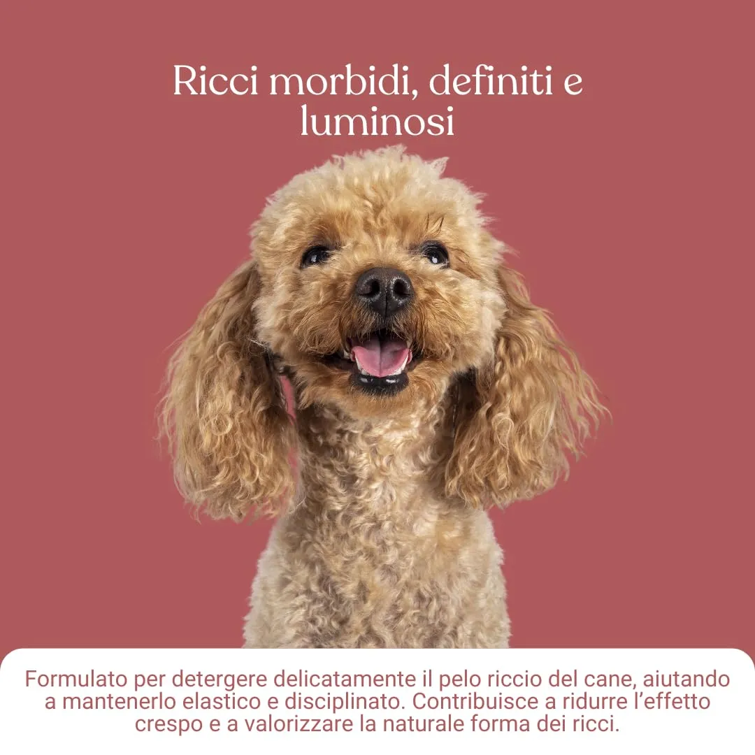 Bau Shampoo Districante e Idratante per Cani Pelo Riccio e Annodato con Malva Biologica e Acqua di Riso, 250ml - immagine 5