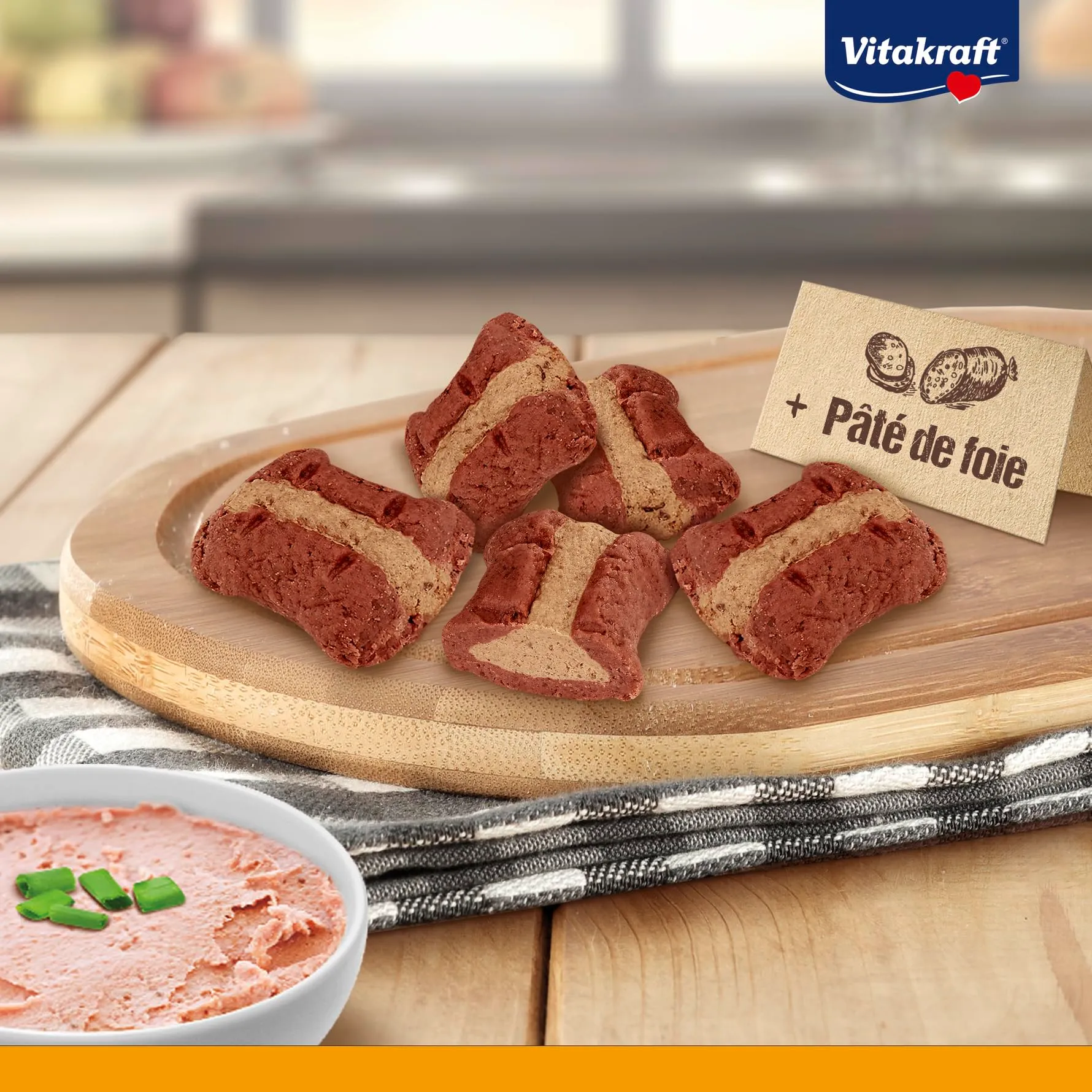 Vitakraft Treaties Bits, Snack Cane Ripieno con Patè di Fegato, 120g - immagine 4