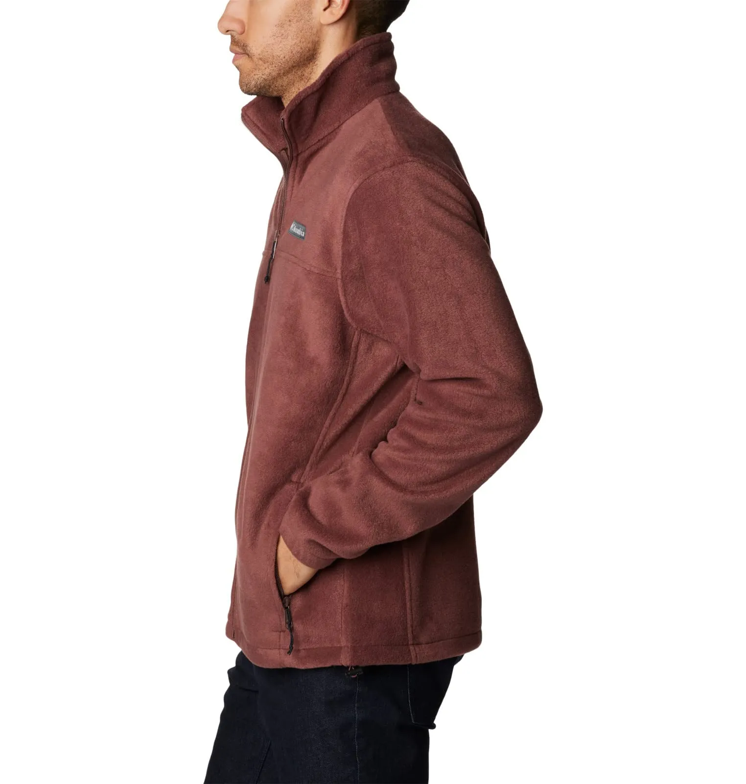 Columbia Steens Mountain Full Zip 2.0 Men's Fleece Jacket, Light Raisin, 2X - immagine 4