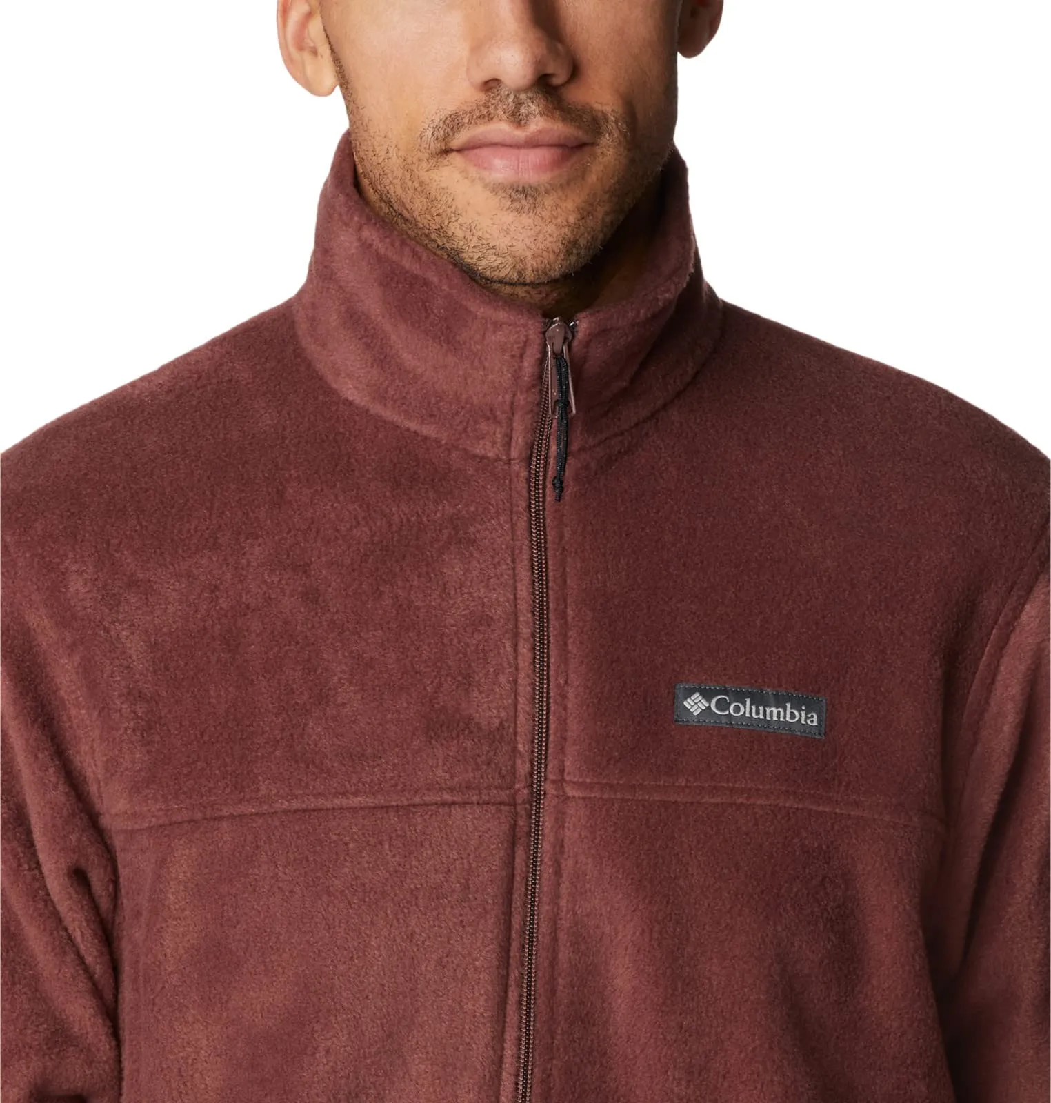 Columbia Steens Mountain Full Zip 2.0 Men's Fleece Jacket, Light Raisin, 2X - immagine 5