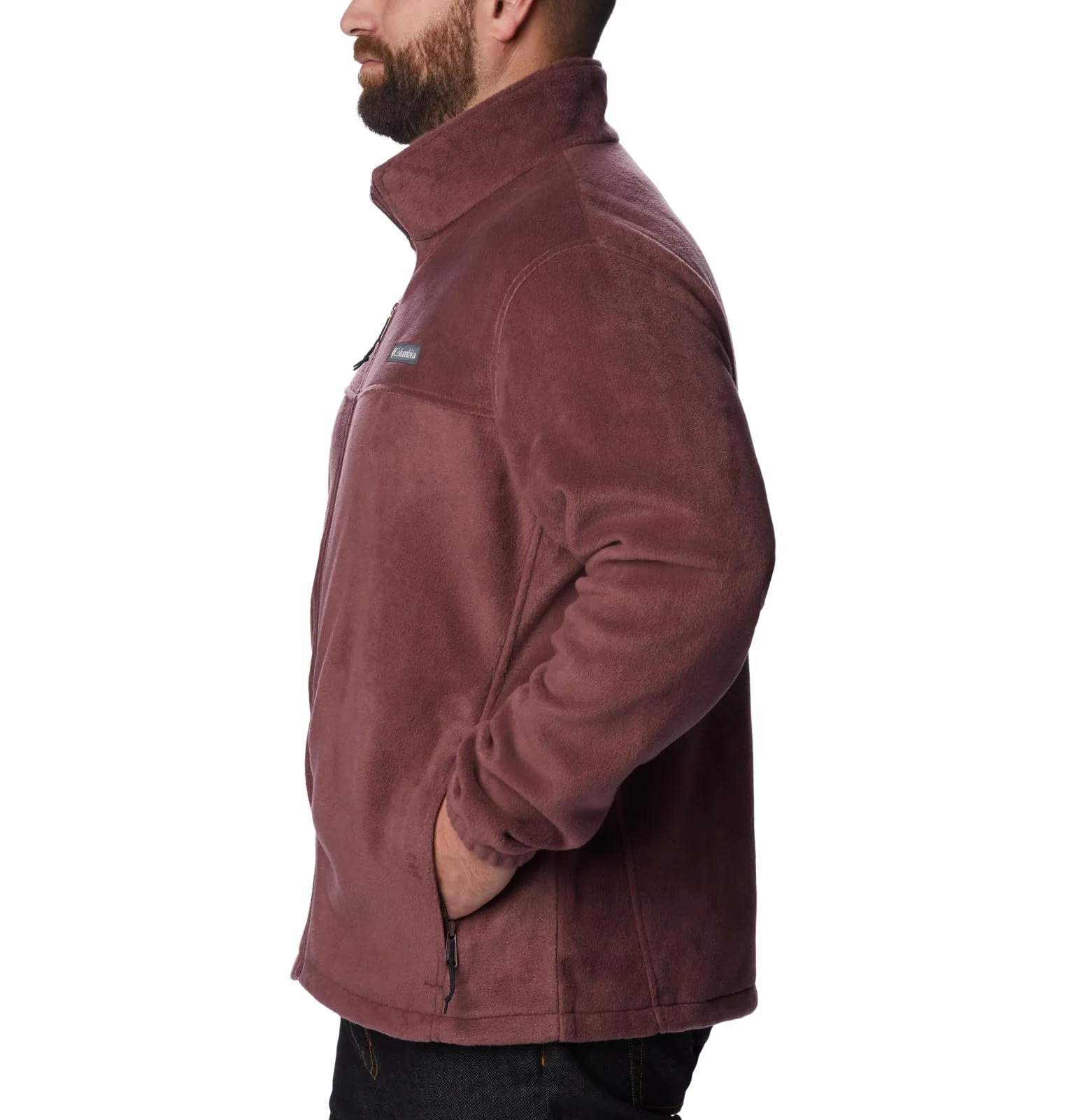 Columbia Steens Mountain Full Zip 2.0 Men's Fleece Jacket, Light Raisin, 2X - immagine 9