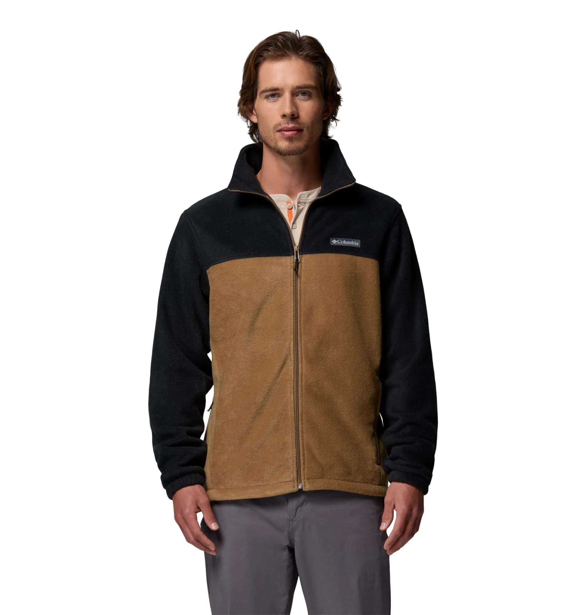 Columbia Steens Mountain Full Zip 2.0 Polyfleece Jacket for Men - Black Delta, XL - immagine 1
