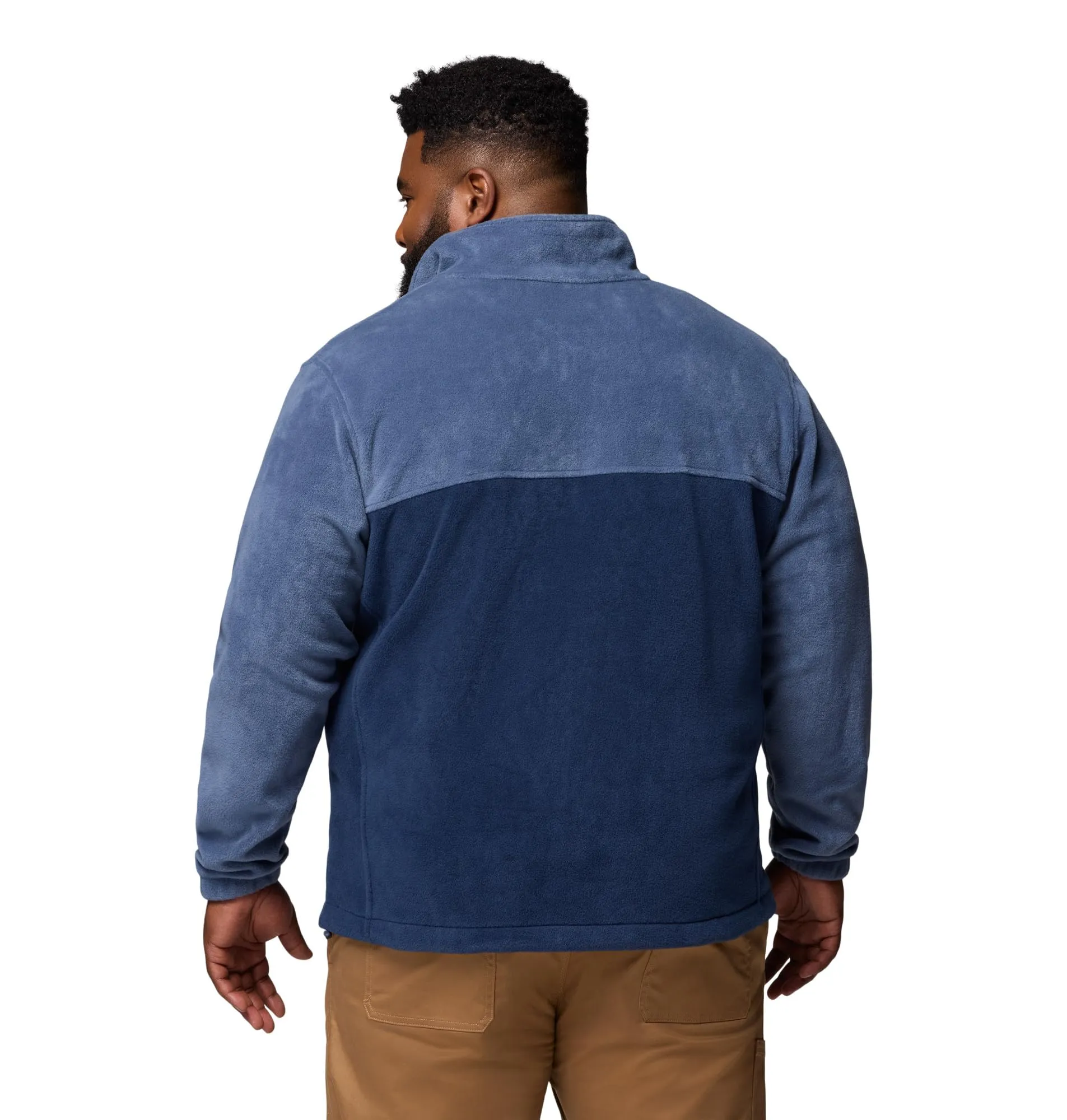 Columbia Steens Mountain Full Zip 2.0 Men's Fleece Jacket, Dark Mountain/Collegiate Navy, S - immagine 6