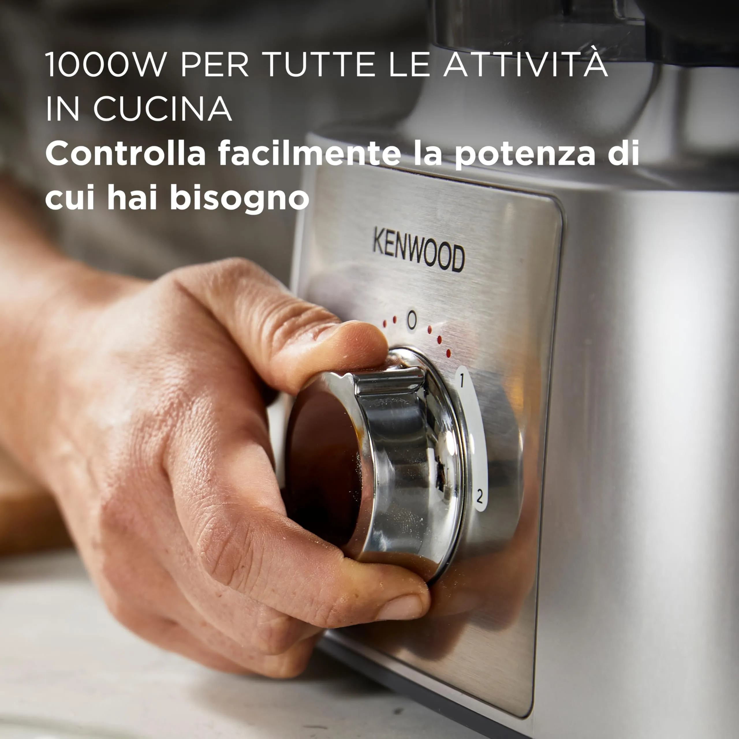 Kenwood MultiPro Express FDP65.590SI Robot da Cucina, 1000 W, Ciotola 3 L, Argento - immagine 4