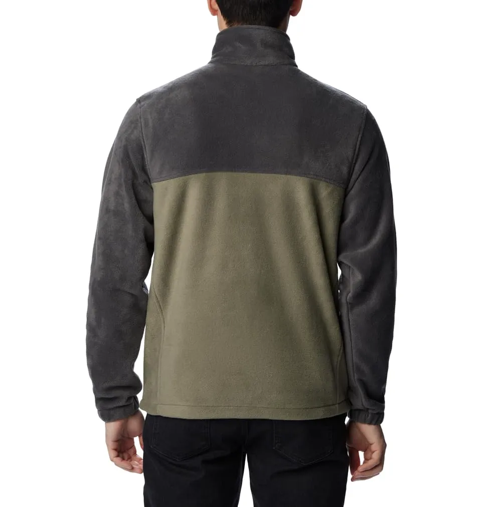 Columbia Steens Mountain Full Zip 2.0 Men's Fleece Jacket, Shark/Stone Green, XXL - immagine 2