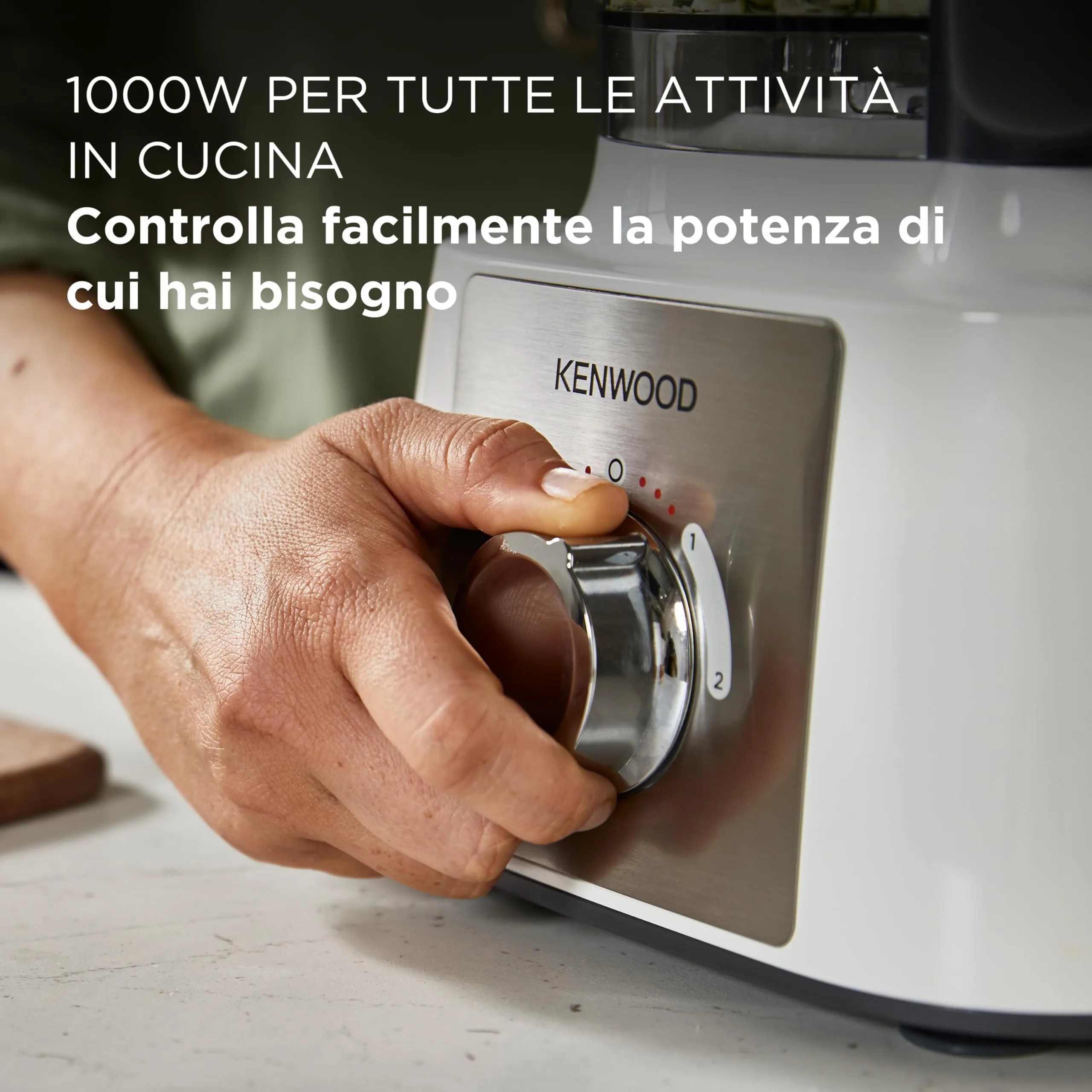 Kenwood MultiPro Express FDP65.450WH Robot da Cucina, 1000 W, Ciotola 3 L, Bianco - immagine 5