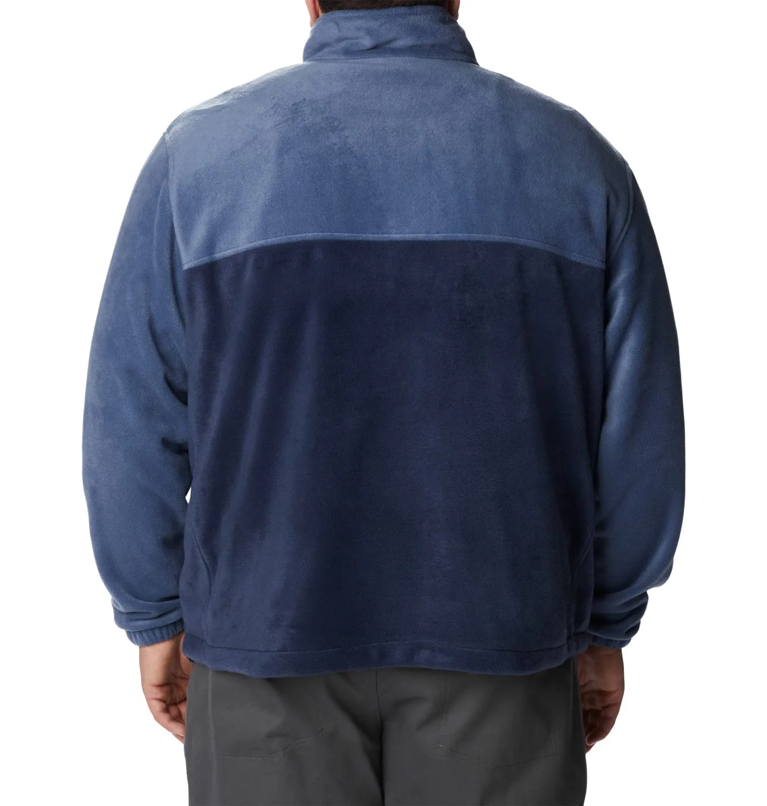Columbia Steens Mountain Full Zip 2.0 Men's Fleece Jacket, Dark Mountain/Collegiate Navy, 2X Alto - immagine 8