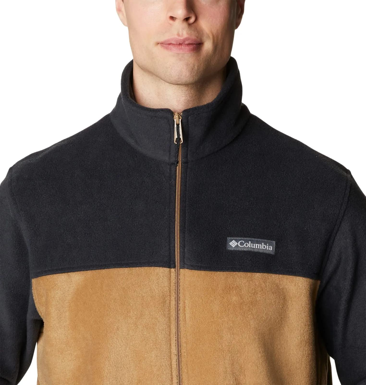 Columbia Steens Mountain Full Zip 2.0 Men's Polyfleece Jacket - Black, Delta - immagine 4