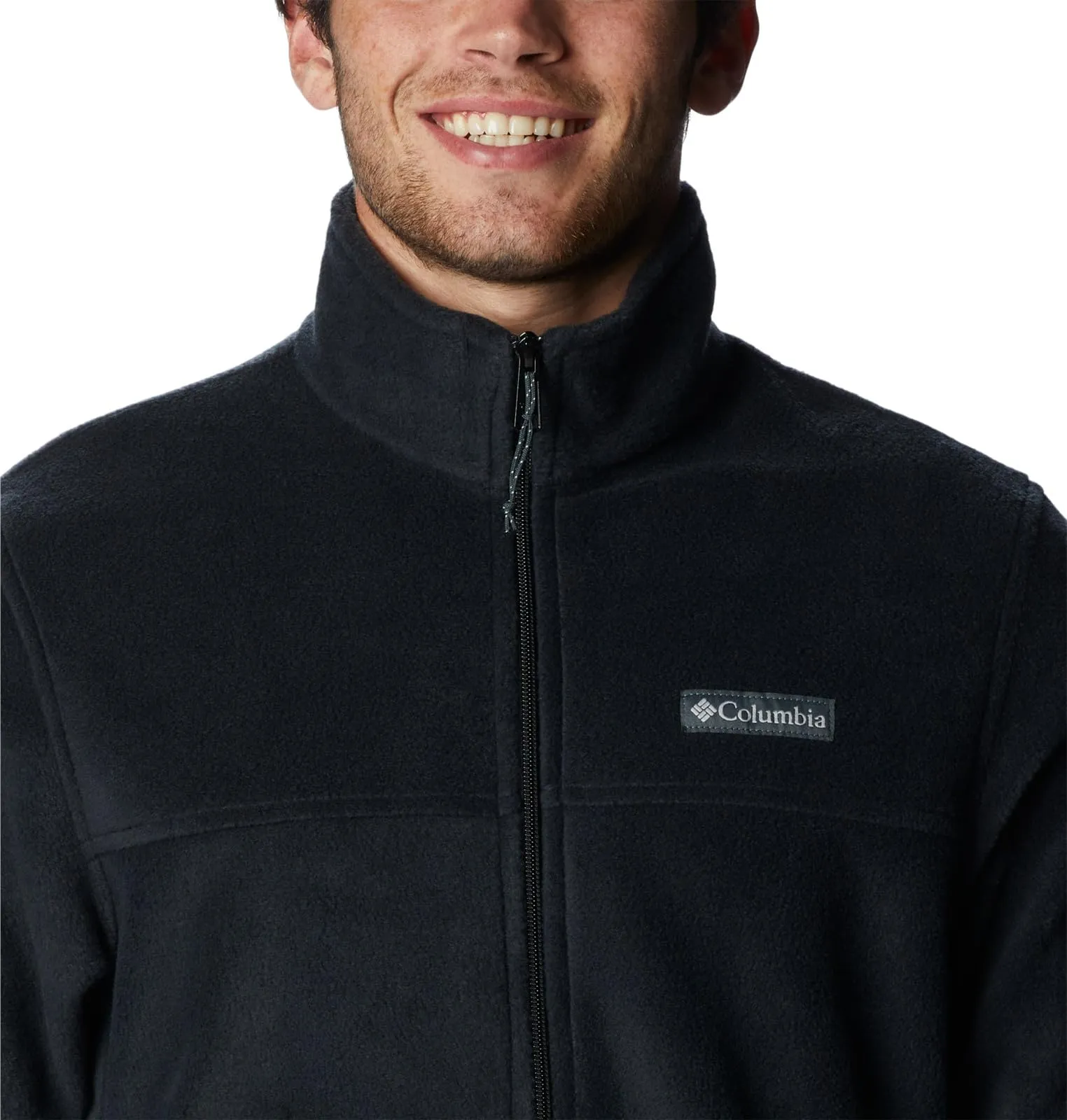 Columbia Steens Mountain Full Zip 2.0 Men's Fleece Jacket, Black, S - immagine 4