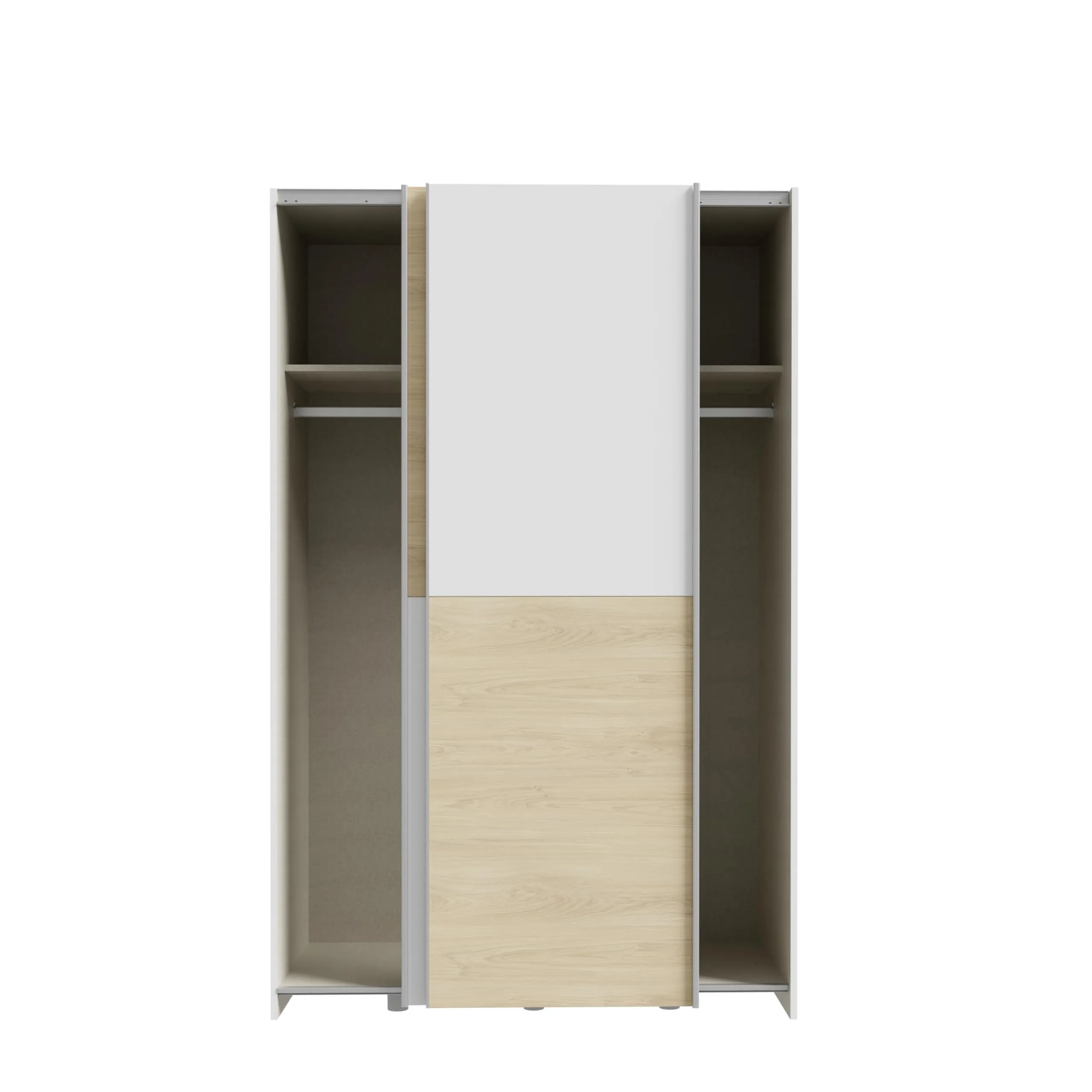Avanti Trendstore Freddy Armadio con ante scorrevoli in legno truciolare, 120x191x61 cm - immagine 2