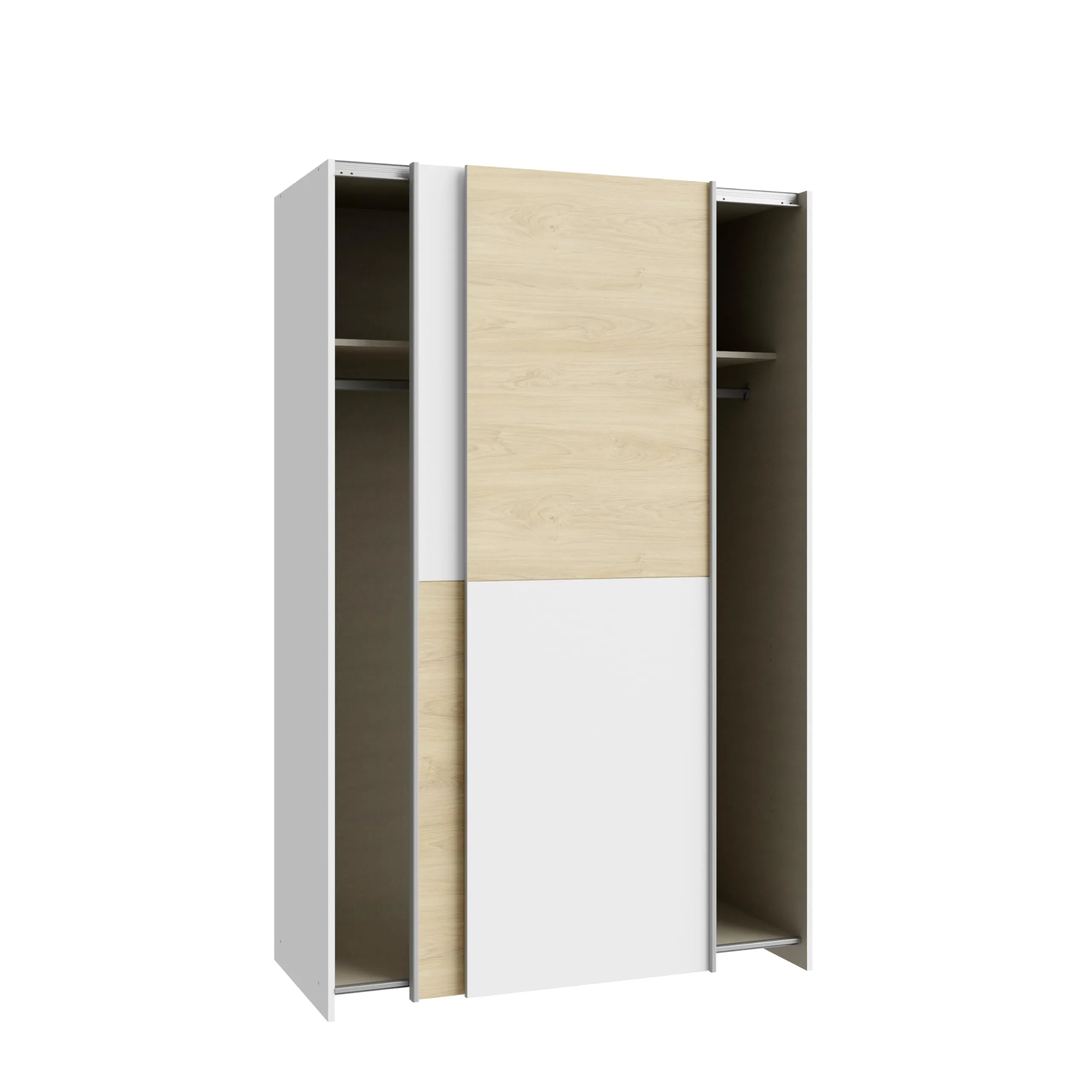 Avanti Trendstore Freddy Armadio con ante scorrevoli in legno truciolare, 120x191x61 cm - immagine 4