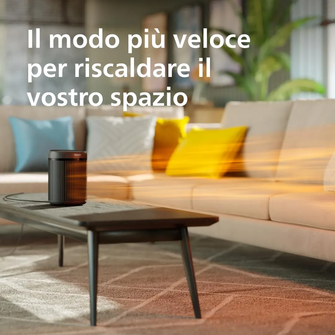 Philips Termoventilatore Silenzioso CX2120/01 1500W - immagine 3