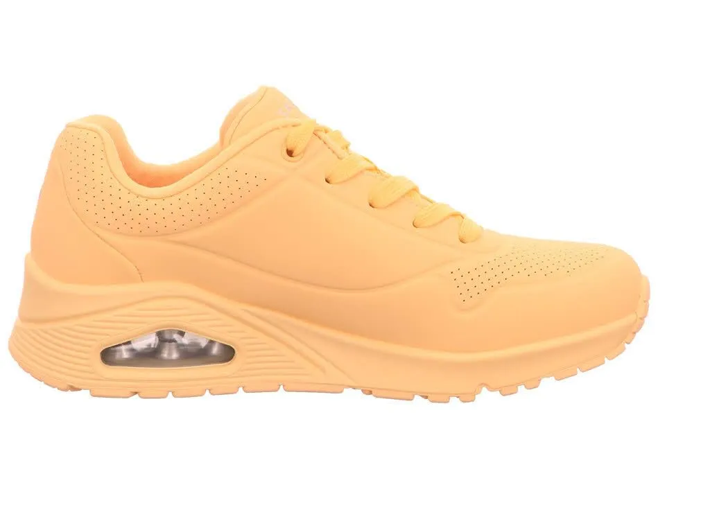 Skechers Uno Stand On Air Scarpe da Ginnastica Donna, Arancione, 39 EU - immagine 4