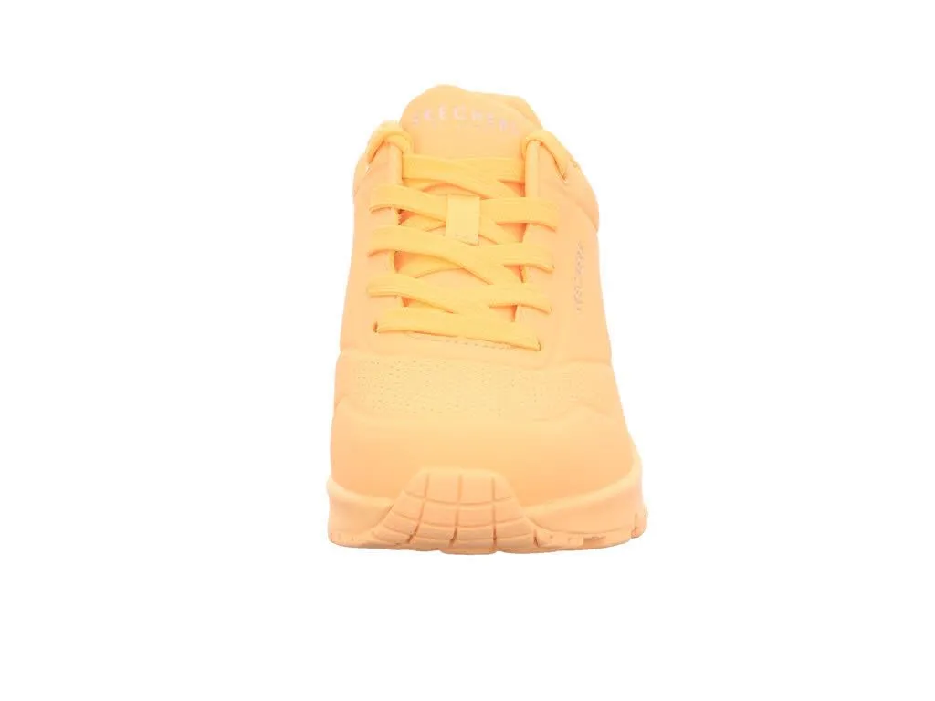 Skechers Uno Stand On Air Scarpe da Ginnastica Donna, Arancione, 39 EU - immagine 5