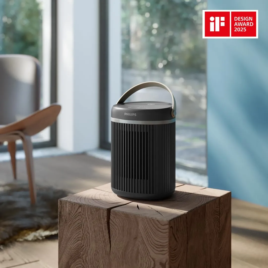 Philips Termoventilatore 3000 CX3120/01, 2000W, 24 dB, EcoAI, Portatile - immagine 2