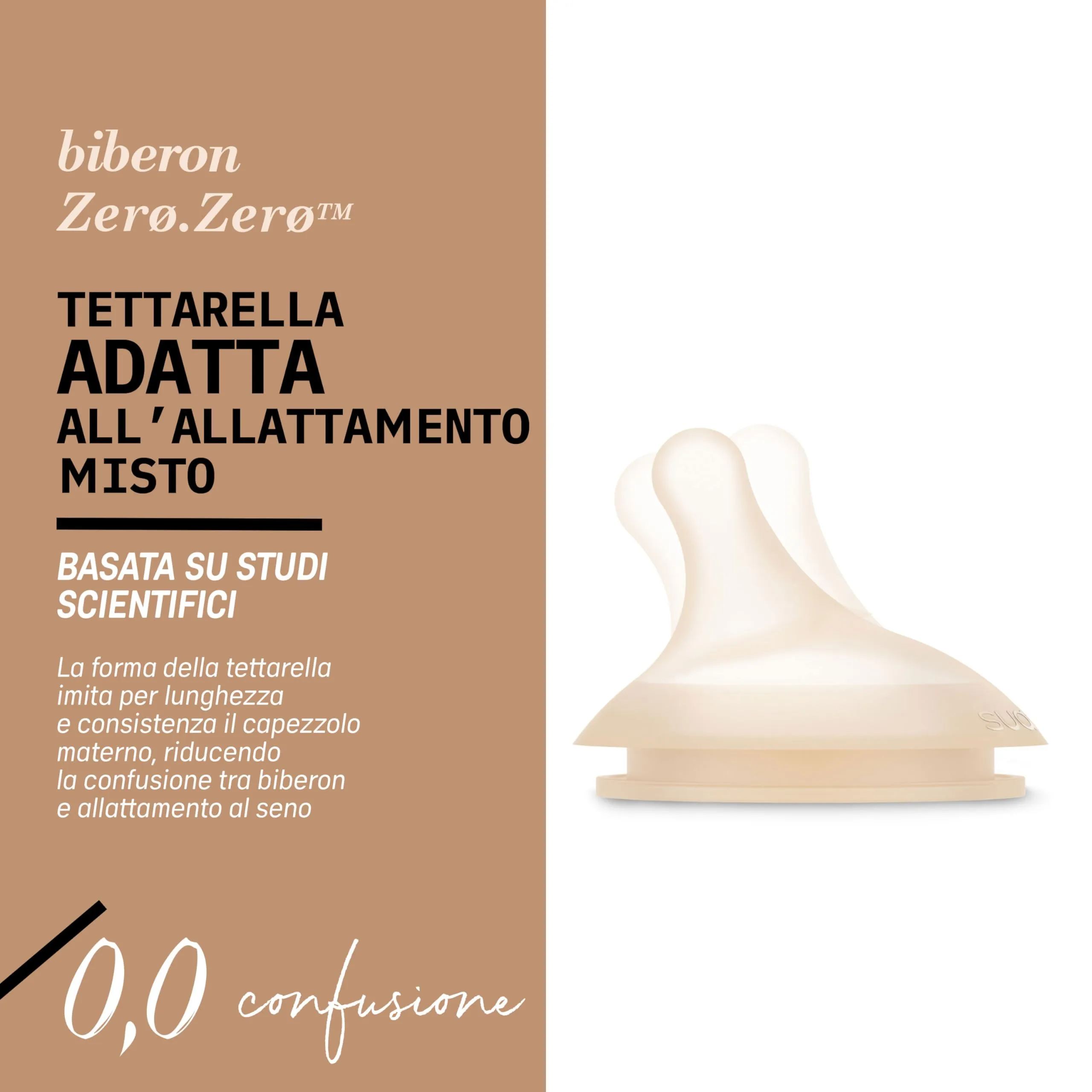 Suavinex Biberon Anti-Coliche Zero Zero, Deep, 180 ml (S) - immagine 7