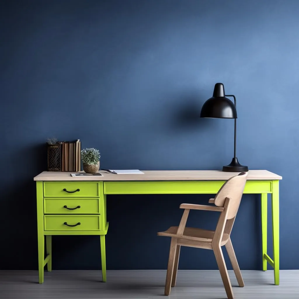 PECTRO Chalk Paint per Mobili con Pennello, 750 ml, Lime - immagine 3