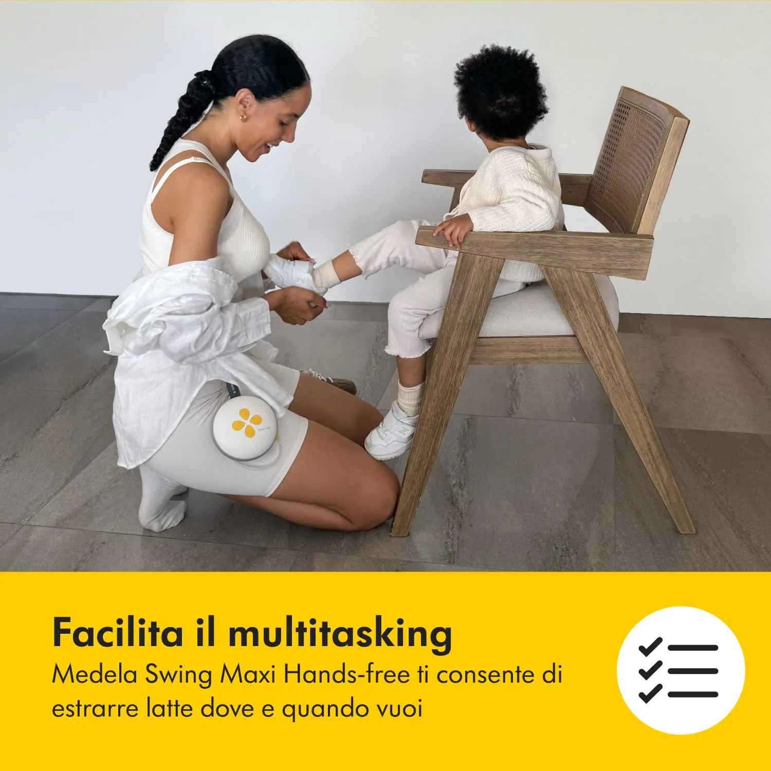 Medela Swing Maxi Hands-Free Tiralatte Elettrico Doppio - immagine 4