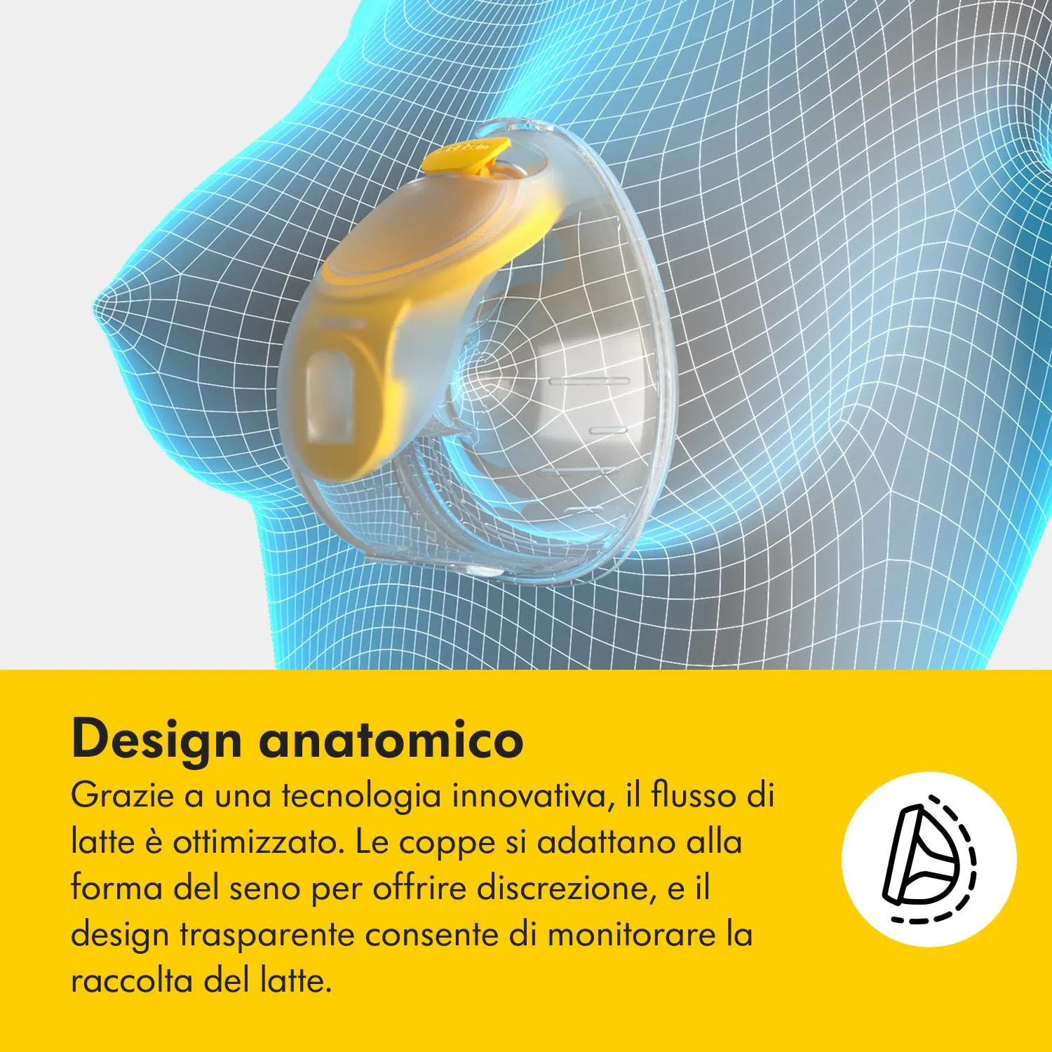 Medela Swing Maxi Hands-Free Tiralatte Elettrico Doppio - immagine 5
