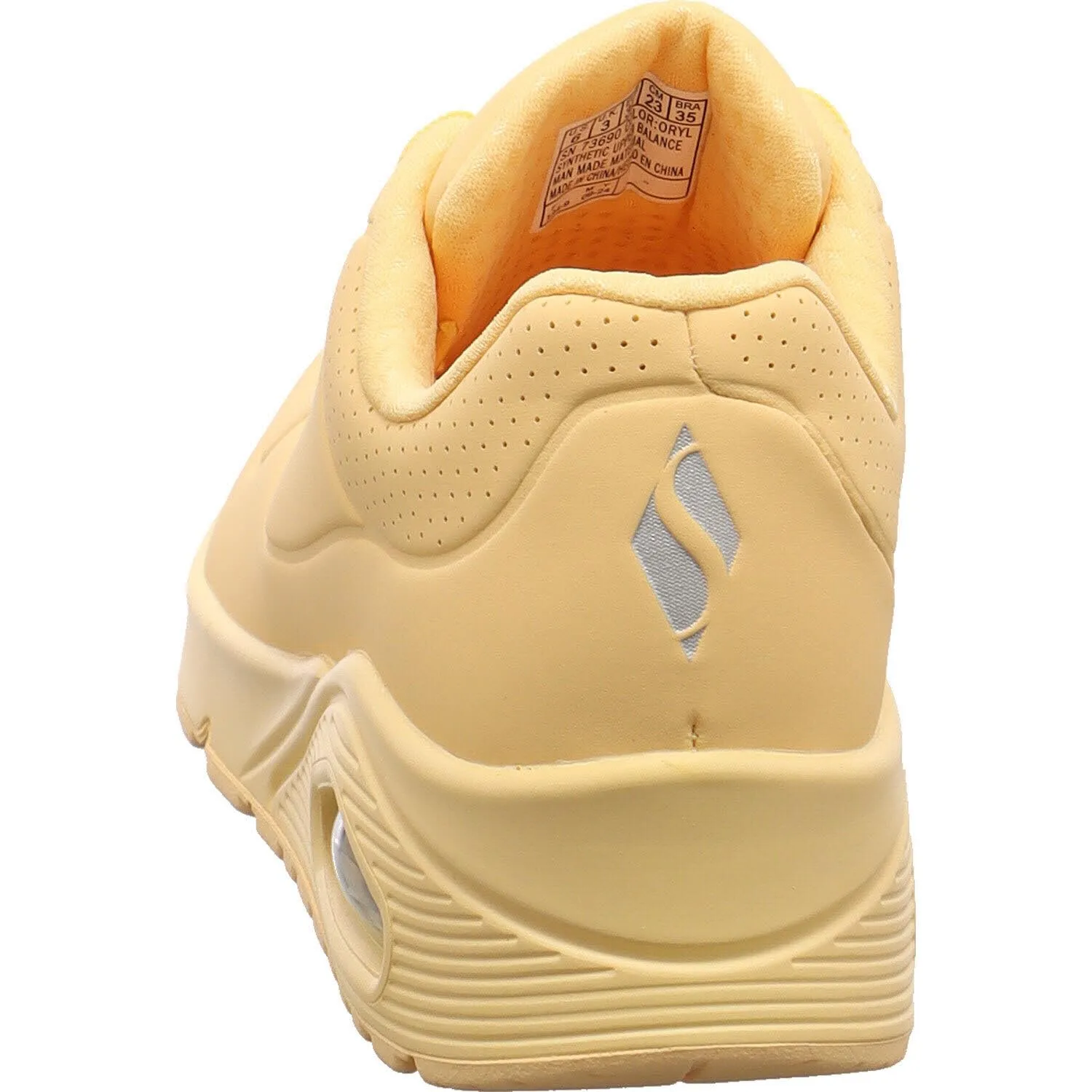 Skechers Uno Stand On Air Scarpe da Ginnastica Donna, Arancione, 37 EU - immagine 3
