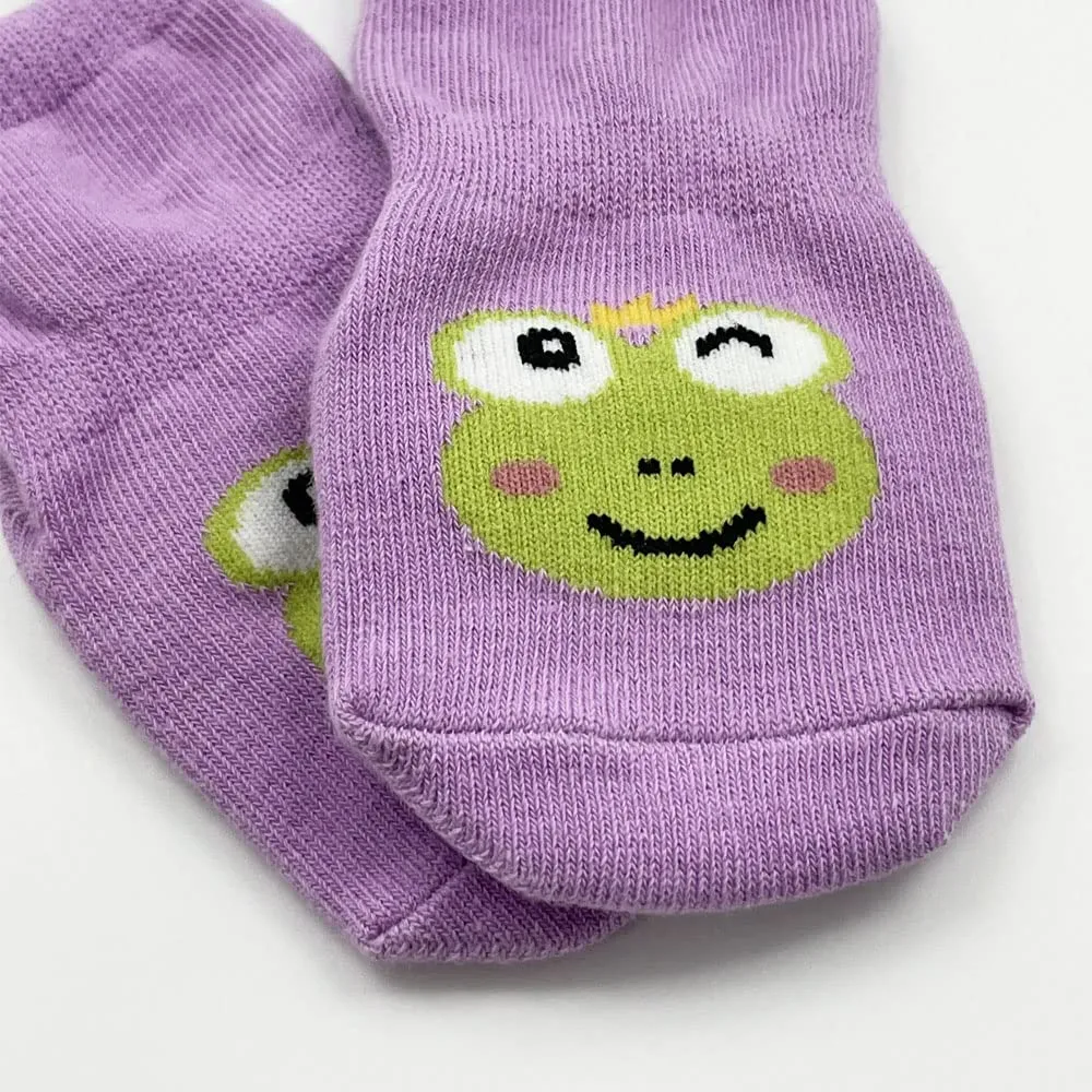 FedMois Calzini Antiscivolo in Cotone per Bambini, Motivi Animali Panda, 5 Paia, 5-7 Anni - immagine 4