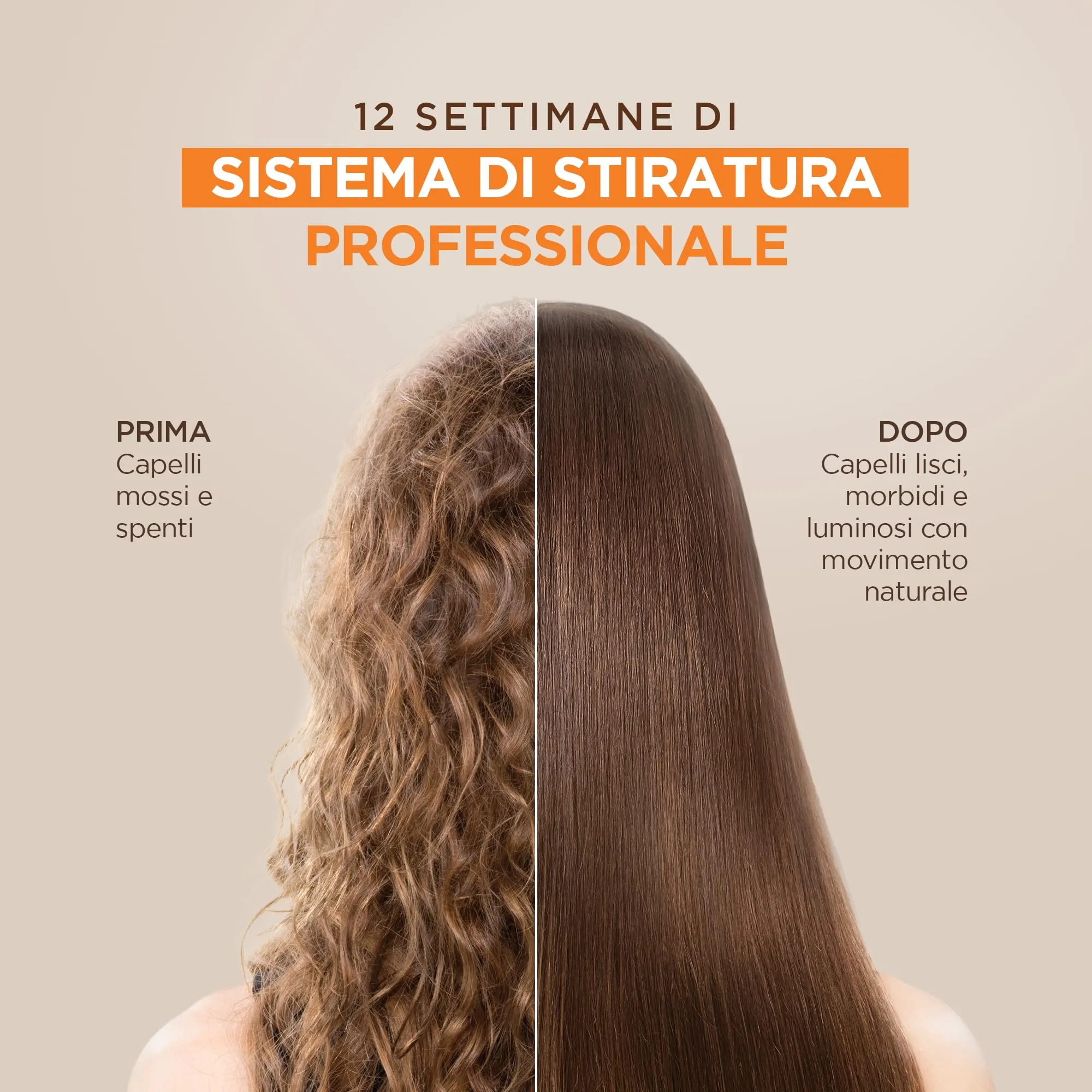 Kativa Kit Lisciante Brasiliano all'Acido Ialuronico 225 ml - immagine 5