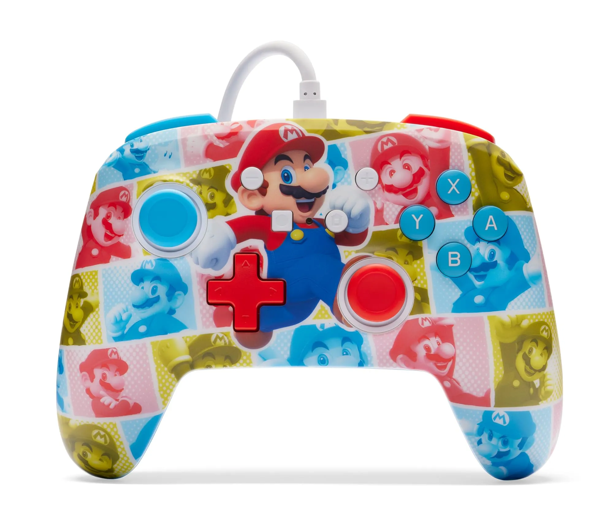 PowerA Controller Cablato Avanzato per Nintendo Switch - Bobina di Mario - immagine 1