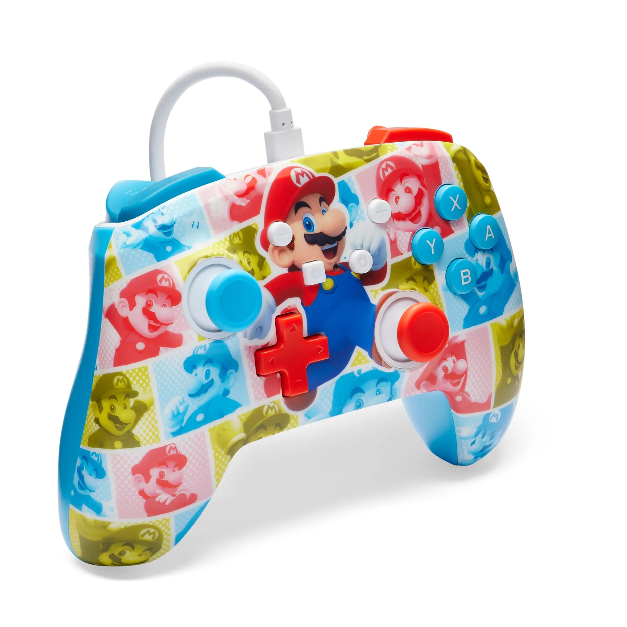 PowerA Controller Cablato Avanzato per Nintendo Switch - Bobina di Mario - immagine 3