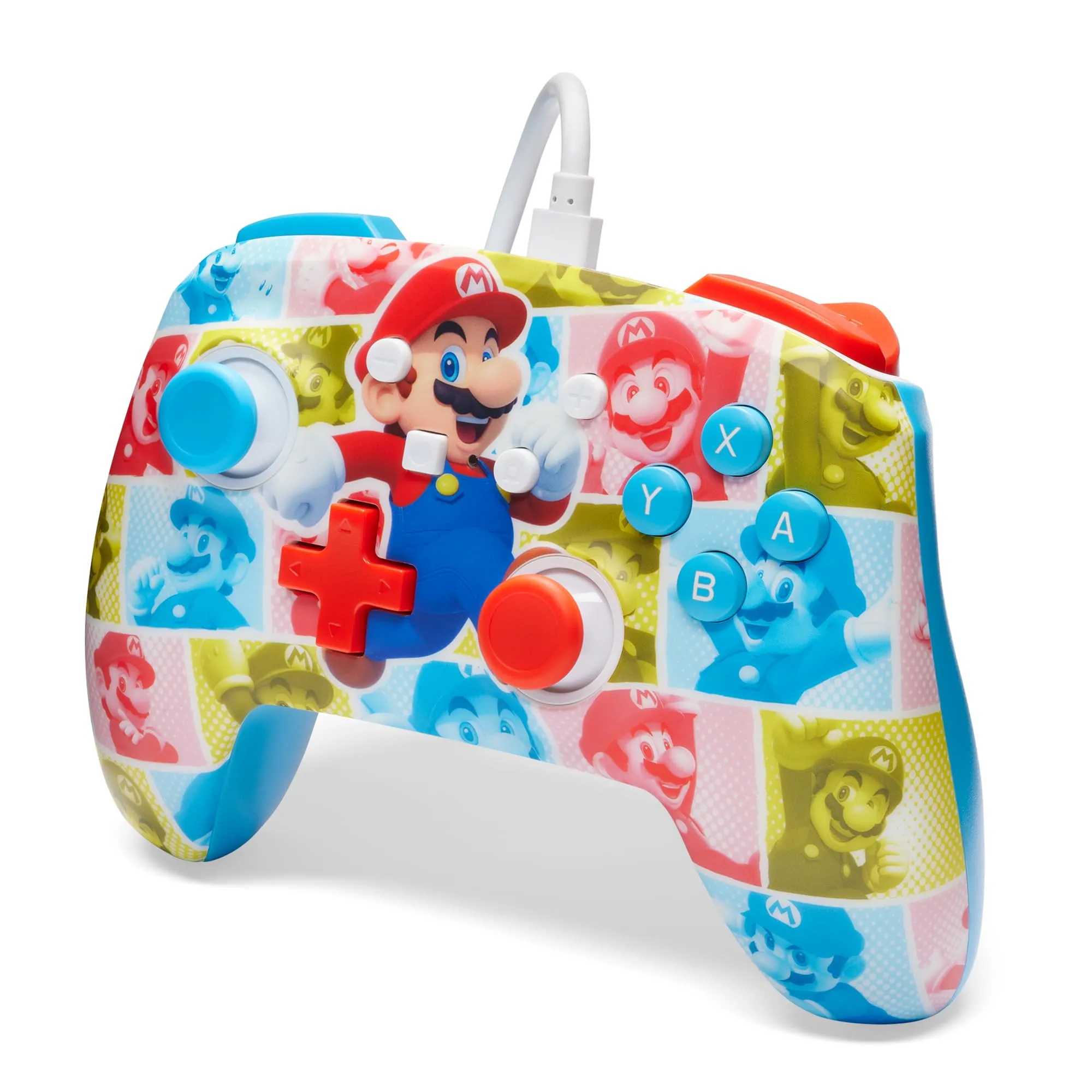 PowerA Controller Cablato Avanzato per Nintendo Switch - Bobina di Mario - immagine 5