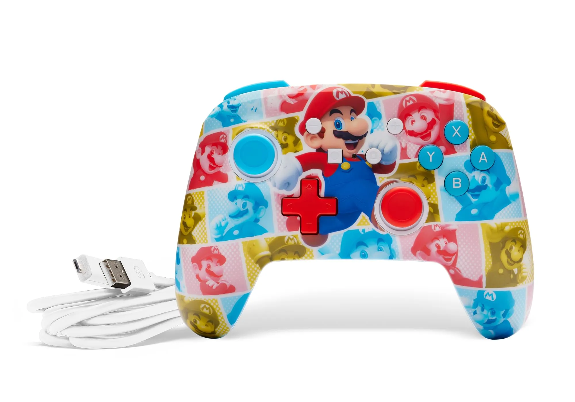 PowerA Controller Cablato Avanzato per Nintendo Switch - Bobina di Mario - immagine 8