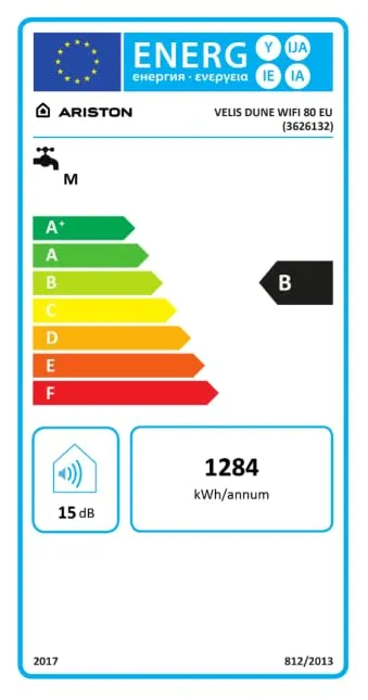 Ariston Velis Dune Wifi Scaldabagno Elettrico 80 Litri Multiposizione - immagine 4