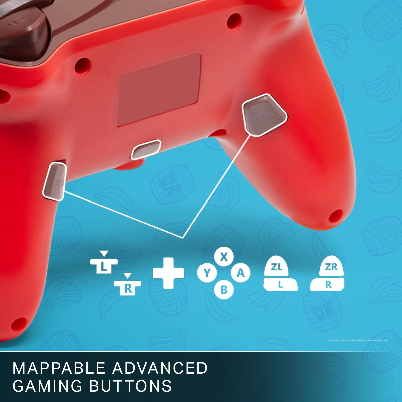PowerA Controller Cablato Avanzato per Nintendo Switch - Donkey Kong Muscle - immagine 3
