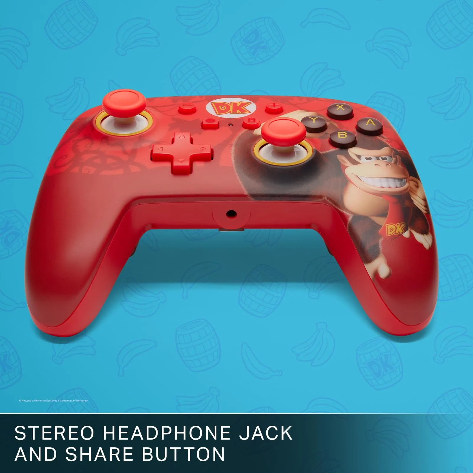 PowerA Controller Cablato Avanzato per Nintendo Switch - Donkey Kong Muscle - immagine 4