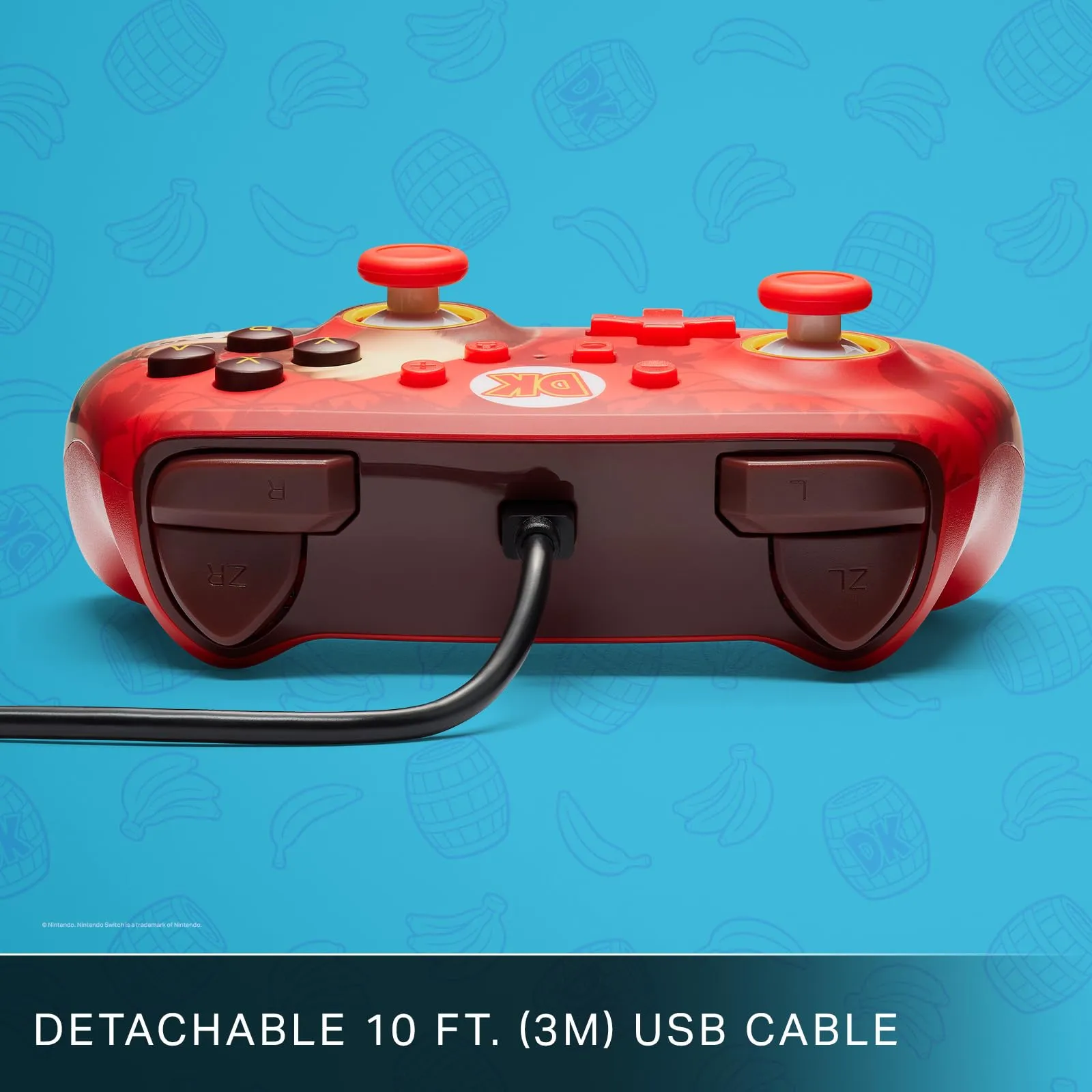 PowerA Controller Cablato Avanzato per Nintendo Switch - Donkey Kong Muscle - immagine 5