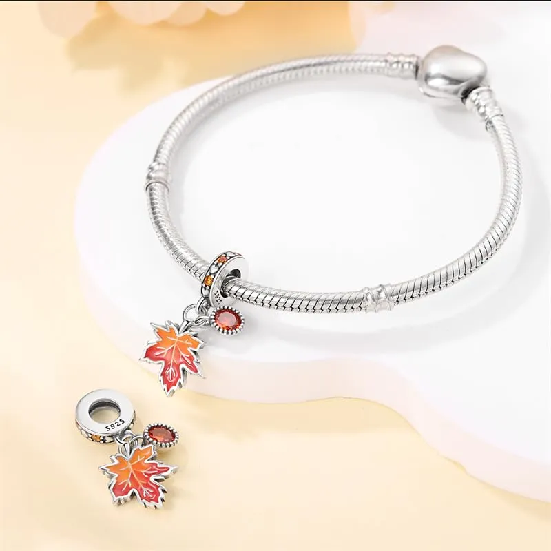 Pandach Bead Charm Ciondolo Argento Sterling 925 con Cubic Zirconia per Braccialetti e Collane Europei - immagine 3