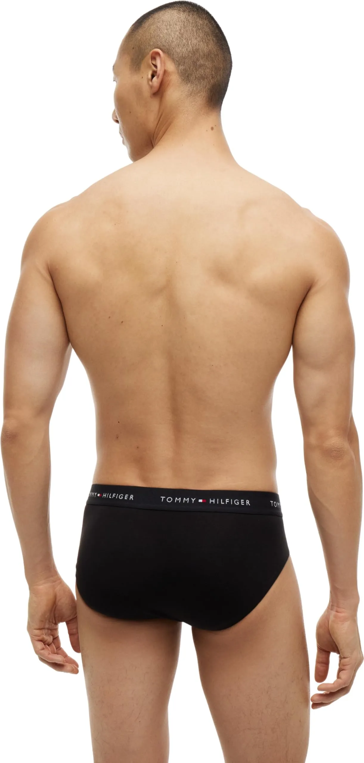 Tommy Hilfiger Slip Hipster, Pack of 3, Black, S - immagine 2