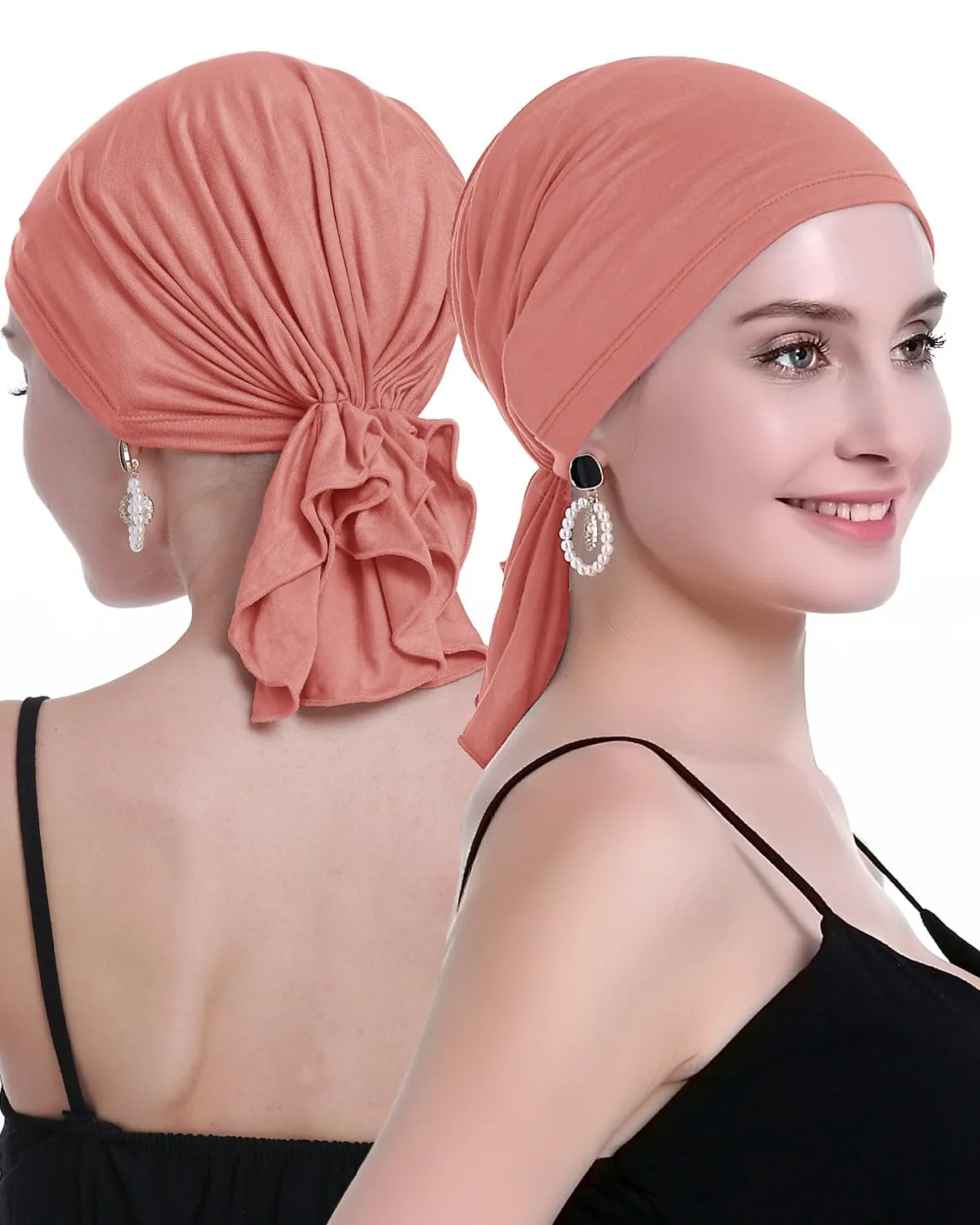 osvyo Foulard in bambù per donne con alopecia e pazienti oncologici, Taglia unica - immagine 2