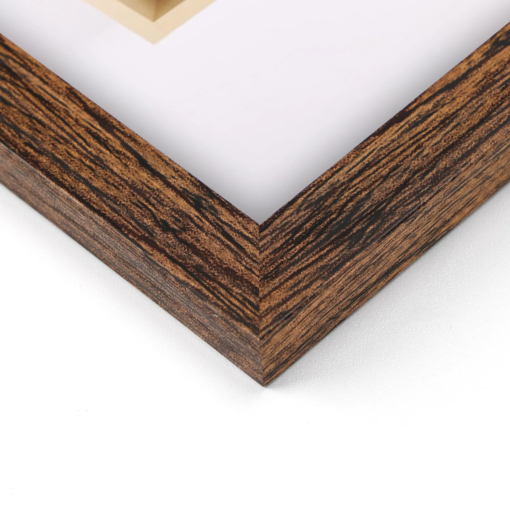Giftgarden Cornice in PVC Marrone 20x20cm, 1 Pezzo - immagine 3